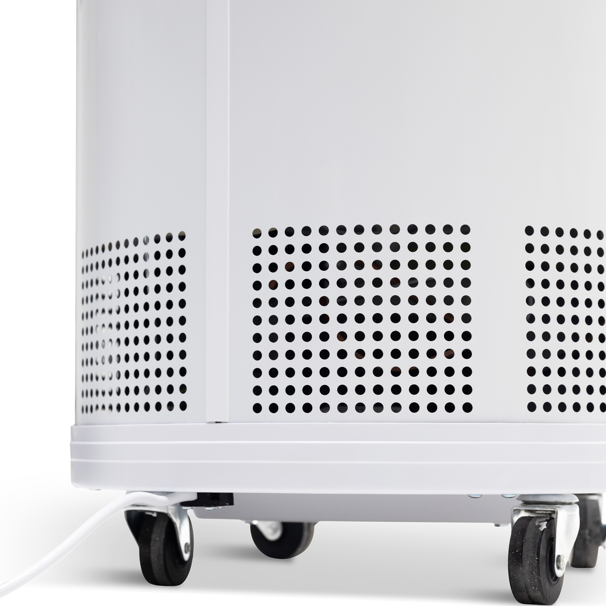 Party-cooler-  30L Vit med display & hjul Hvit