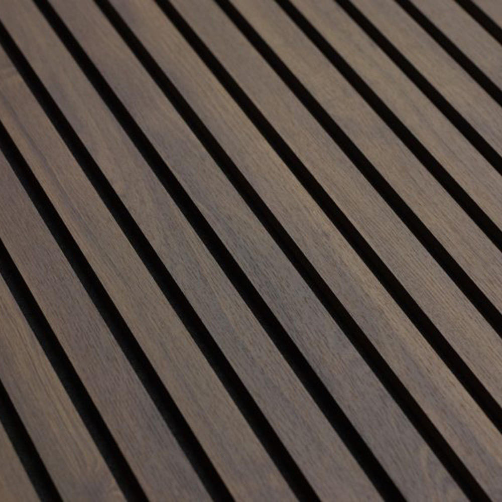 Akustikkpanel Lundbergs Kastanje 2780x615x20 12 Lameller