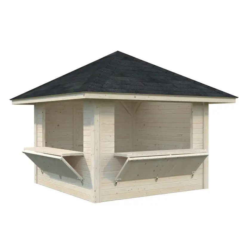 Kiosk Palmako Bianca 8,3 m2 Sett 105