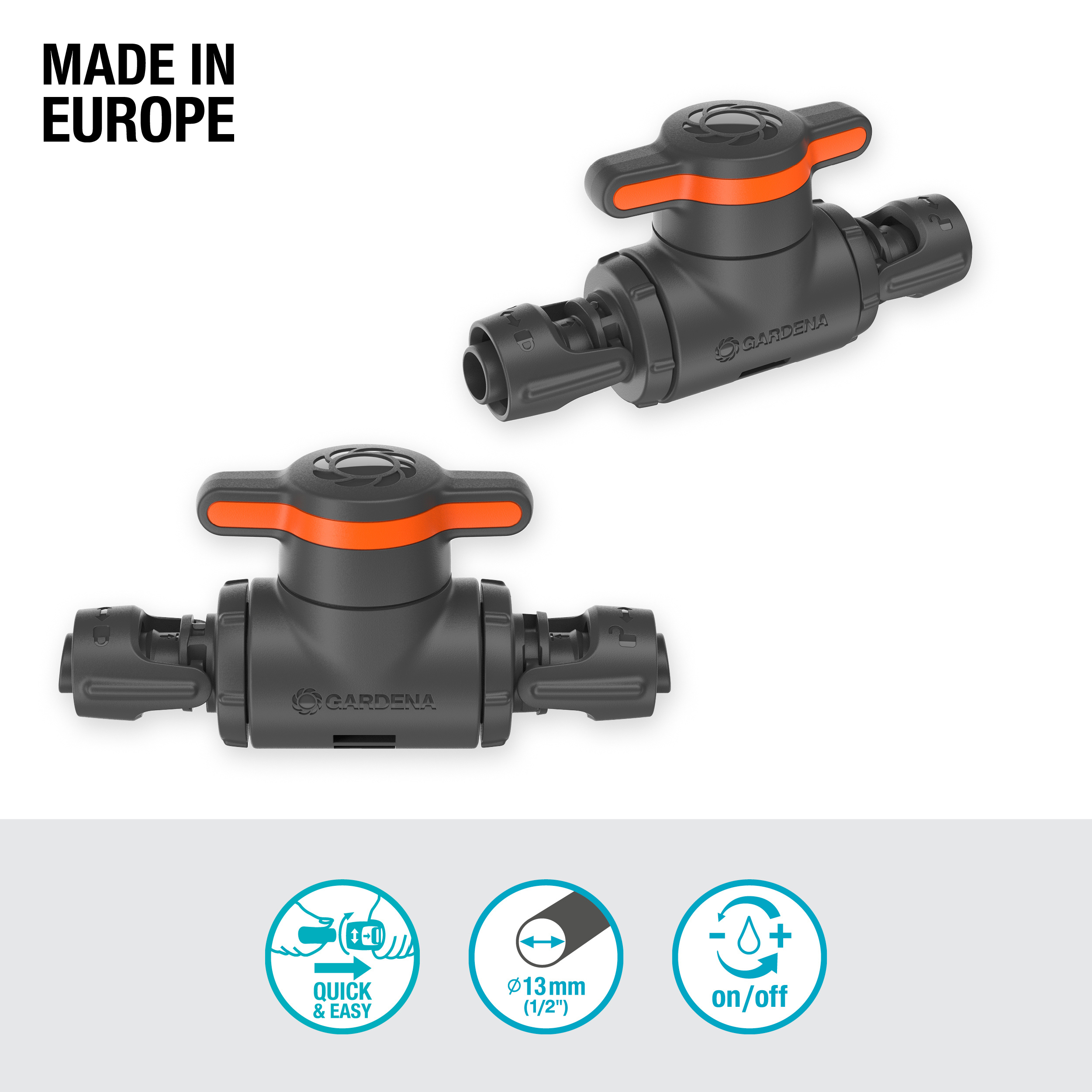 Reguleringsventil Gardena Micro-Drip 13 mm (1/2")