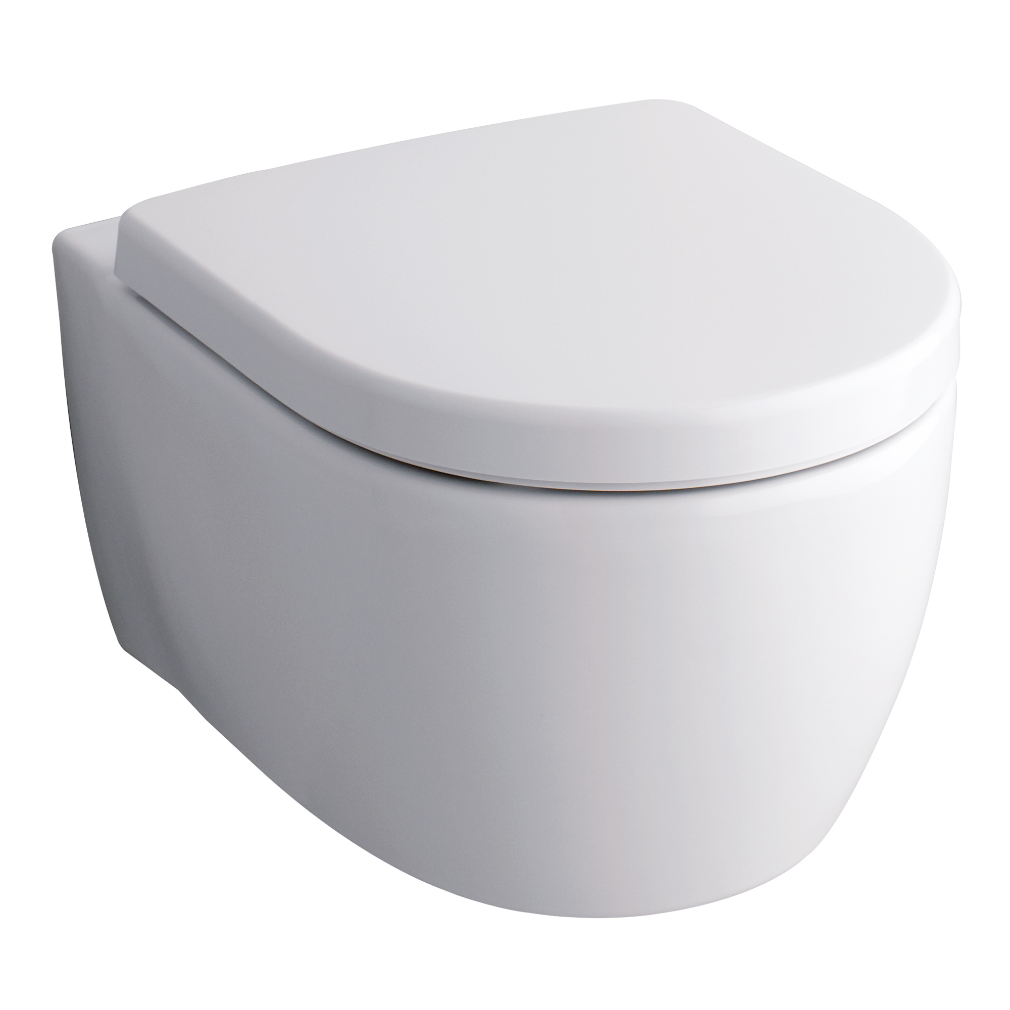 Vägghängd Toalettstol Geberit iCon Rimfree 3575 med Grohe Rapid SL 113 cm