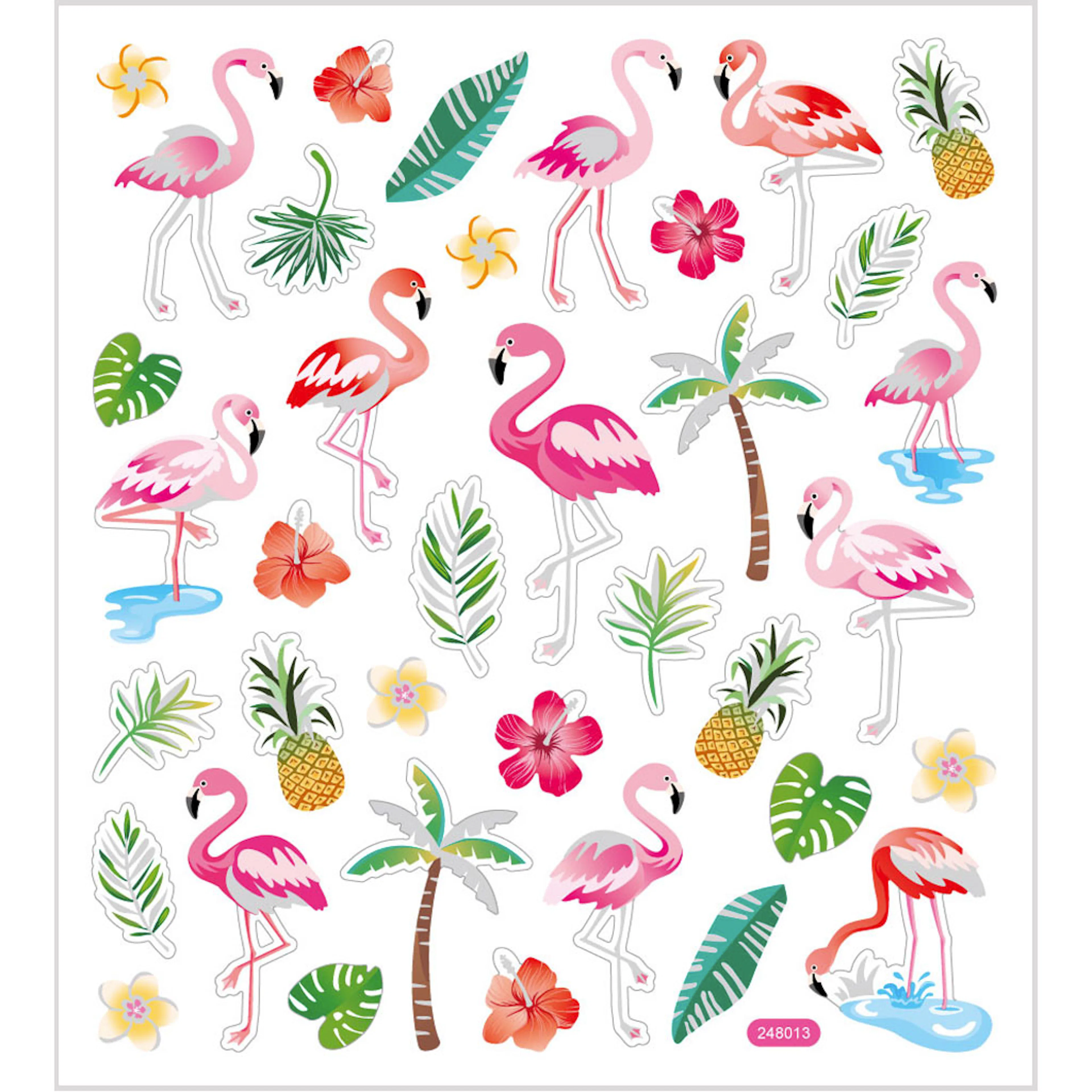 Klistremerker Creativ Company Flamingo