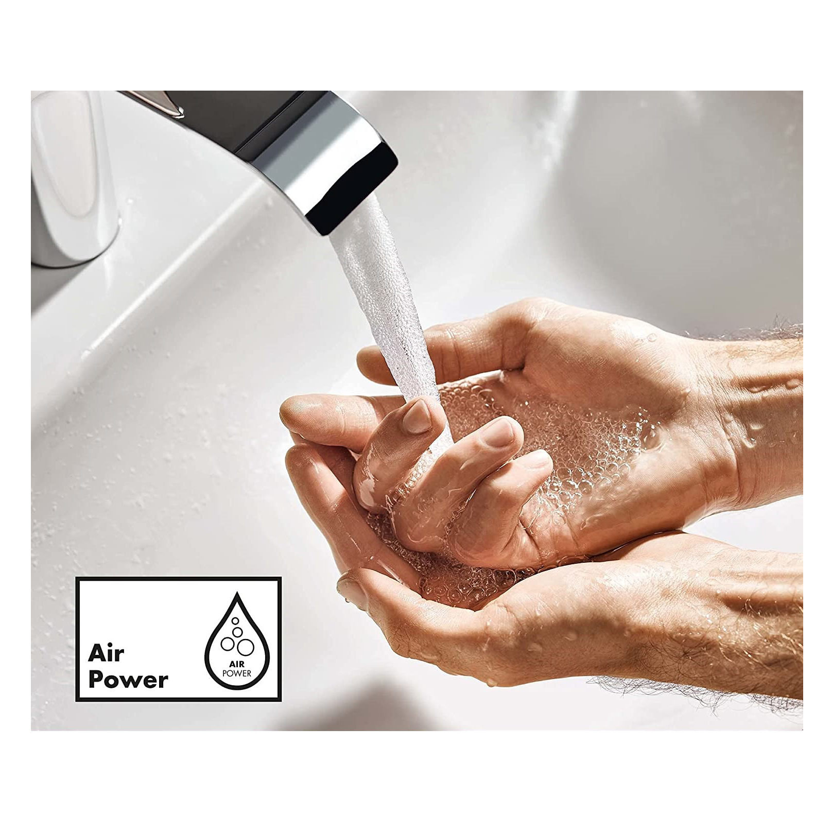 Servantbatteri Hansgrohe Vivenis 110 Waterfall