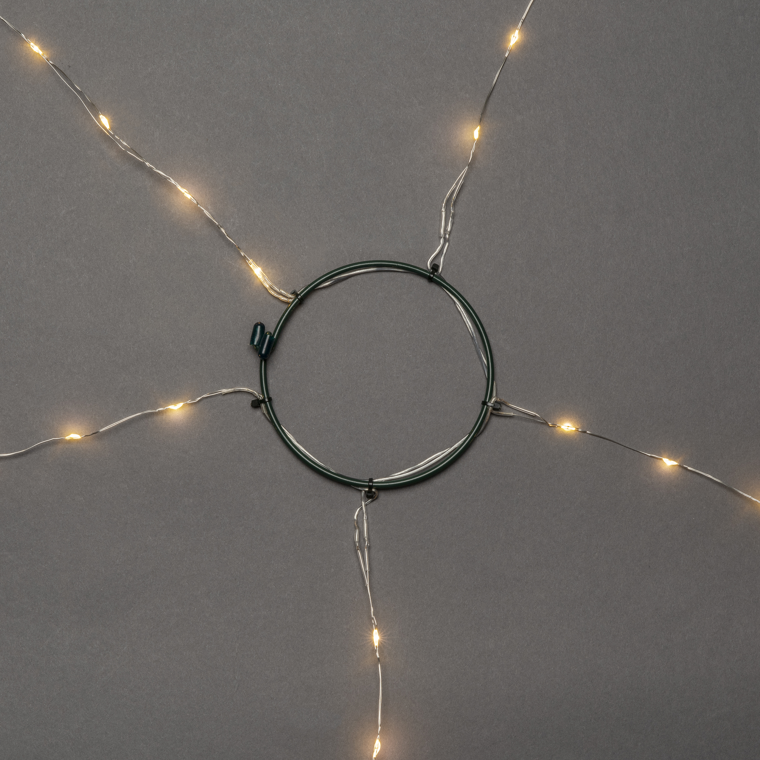 Julgransslinga 180 amb LED APP 180L Amber/Transparent