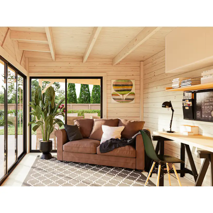 Hagestue Palmako Andrea 24,2 m² Slide (inv. 15,2+7,9 m²)