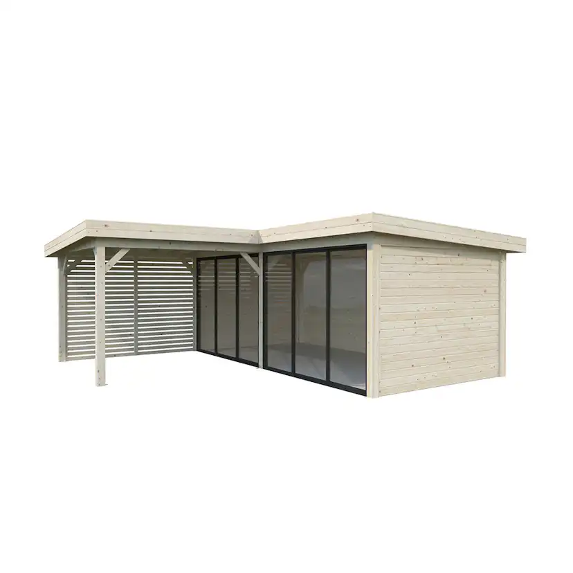 Hagestue Palmako Lenna 24,9 m2 Set 413 Slide