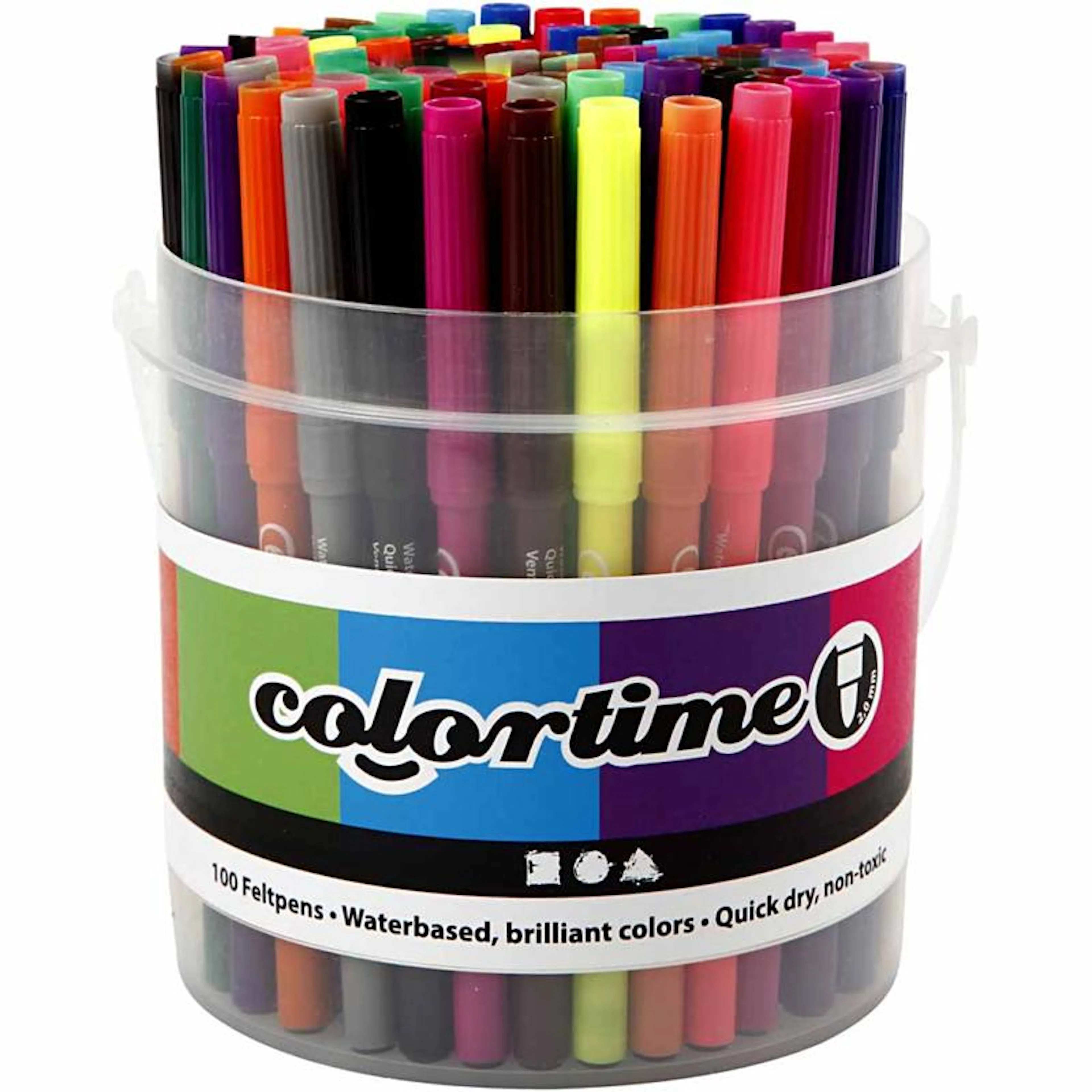 Tusjpenner Creativ Company Colortime Strek 2 mm