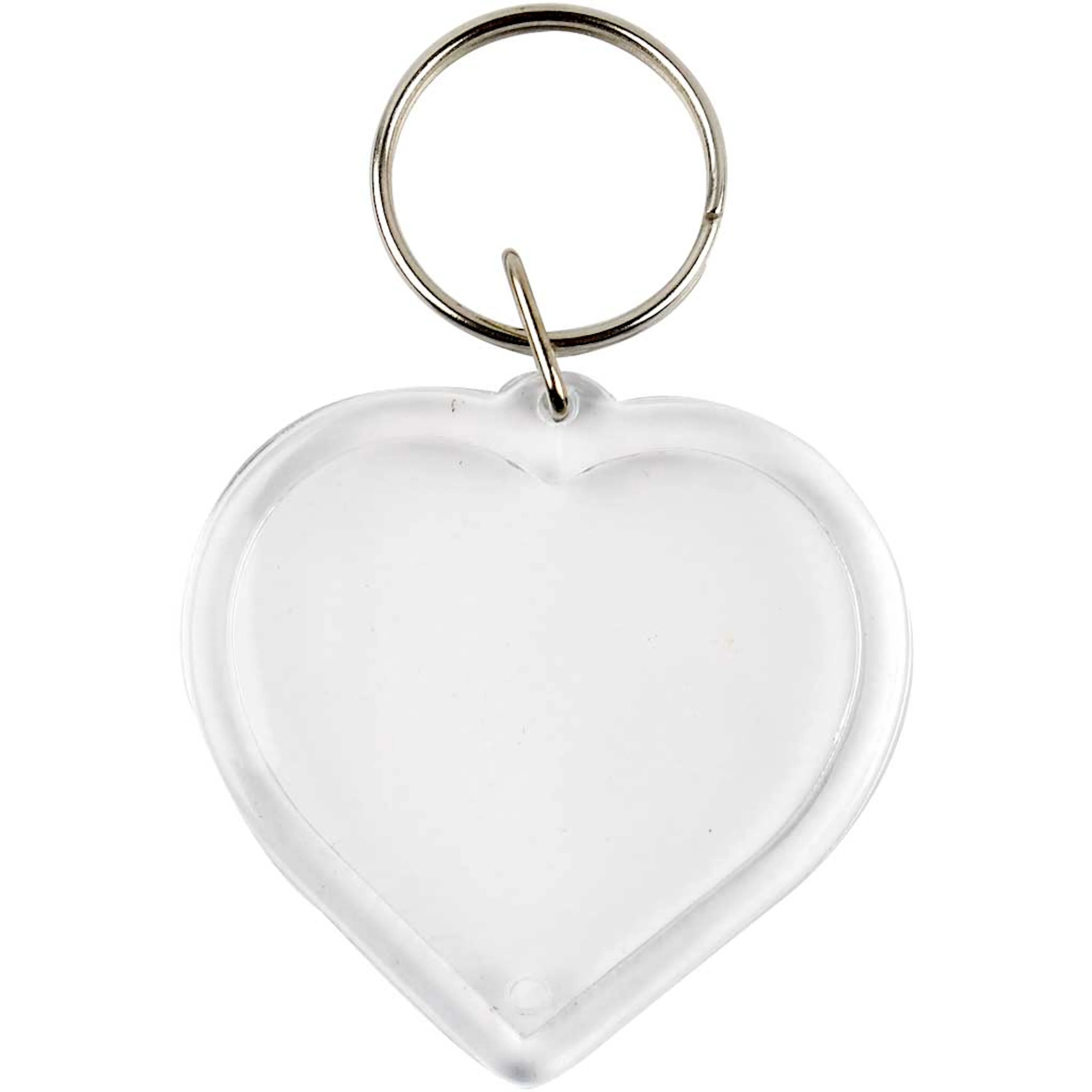 Nøkkelring Creativ Company Berlocker Hjerte Str 40x40 mm 25 Stk/1 Pk