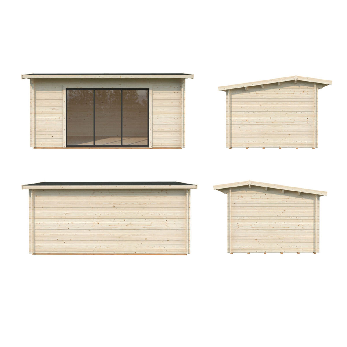 Hagestue Palmako Ines 13,7 m2