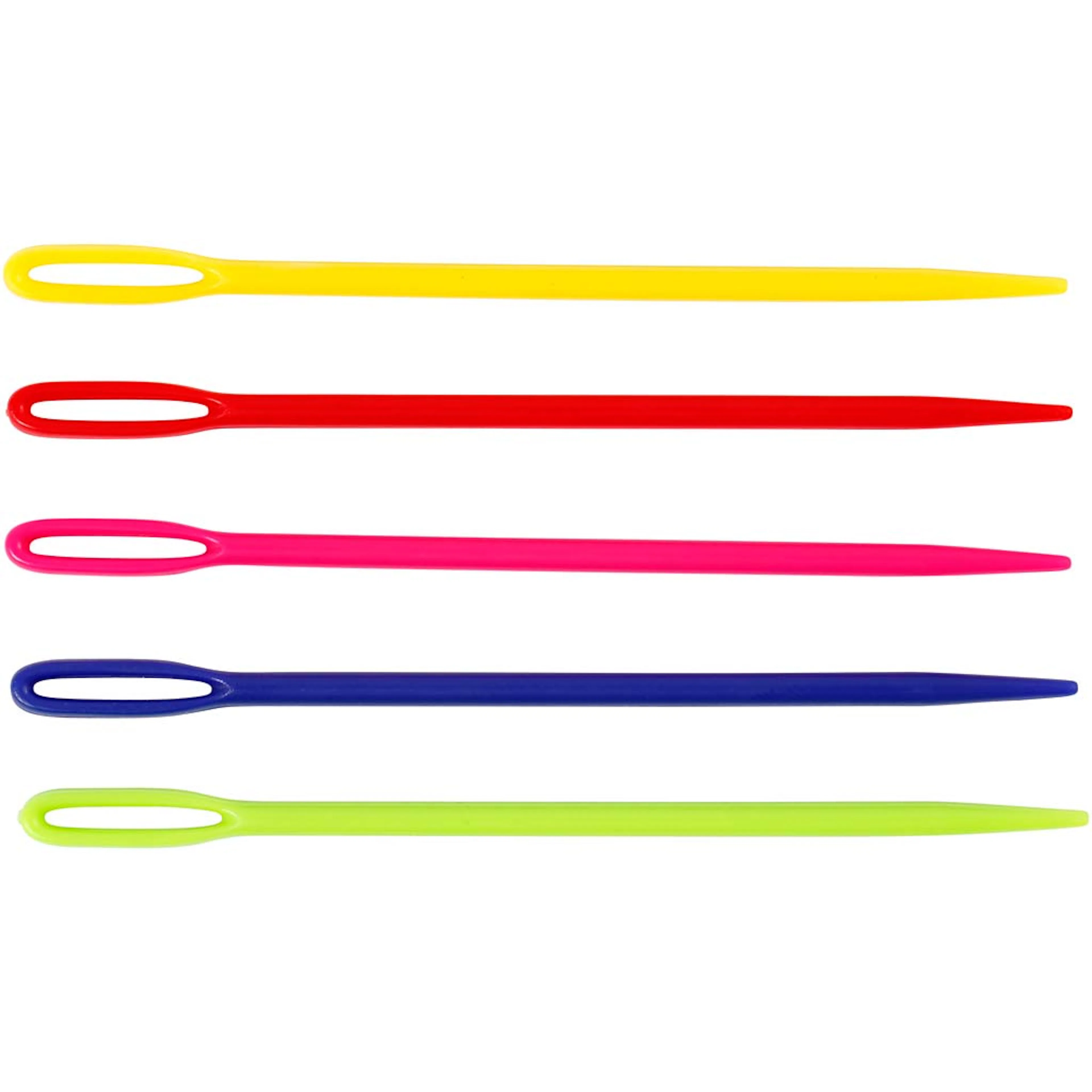 Sticknålar, mixade färger, L: 7 cm, 50 st./ 1 förp. 50 st
