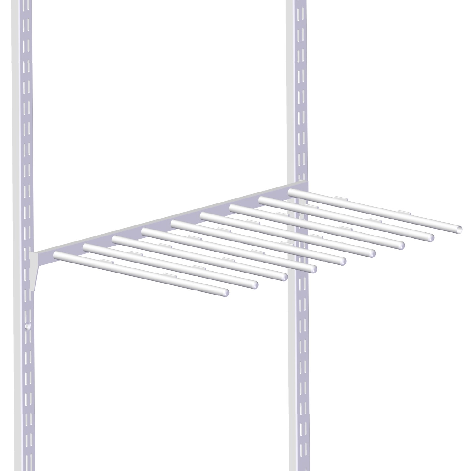 Byxhängare vit 600 Hvit, 591 mm
