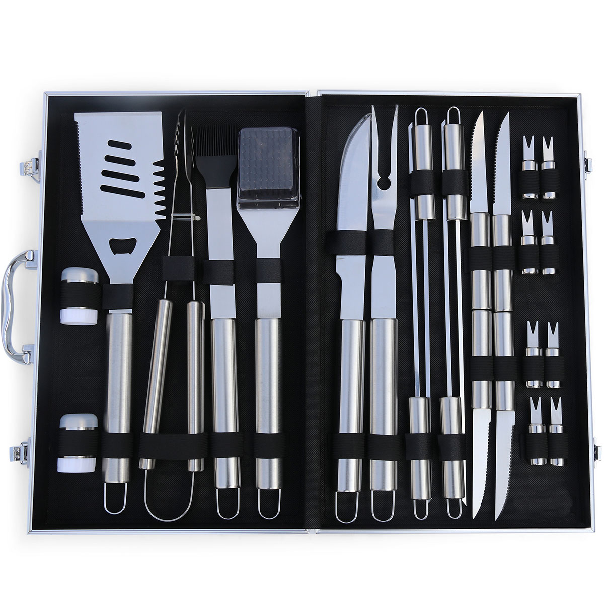Grillverktøy Metalcraft 24 Deler