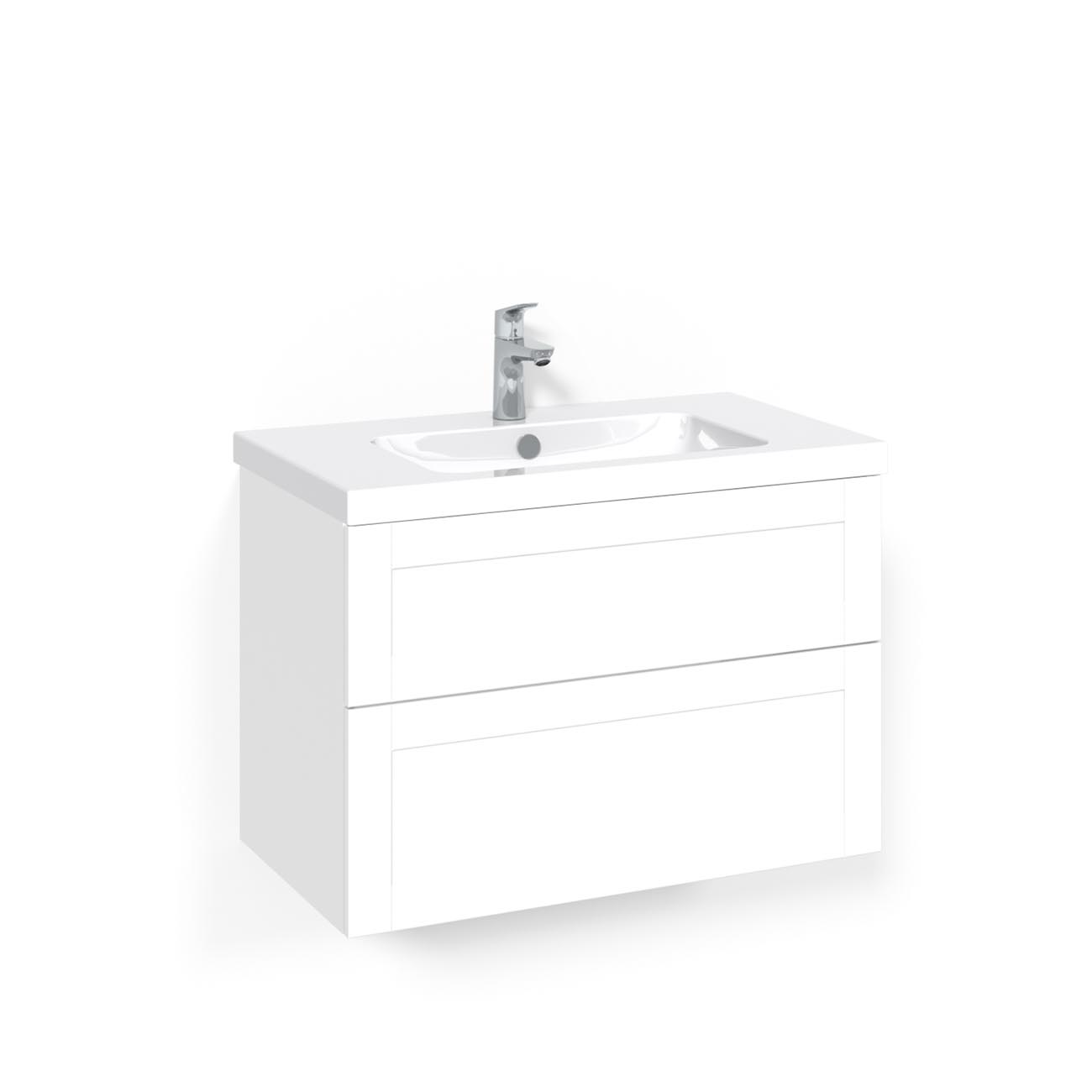 Tvättställsskåp Macro Design Crown Ramlucka Light 45 | badrum - badrumsmobler - tvattstallsskap-och-kommod | KakelKungen