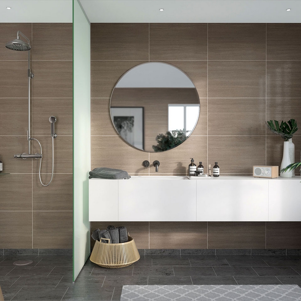 Baderomspanel Fibo 0194 M6040 Grey Oak