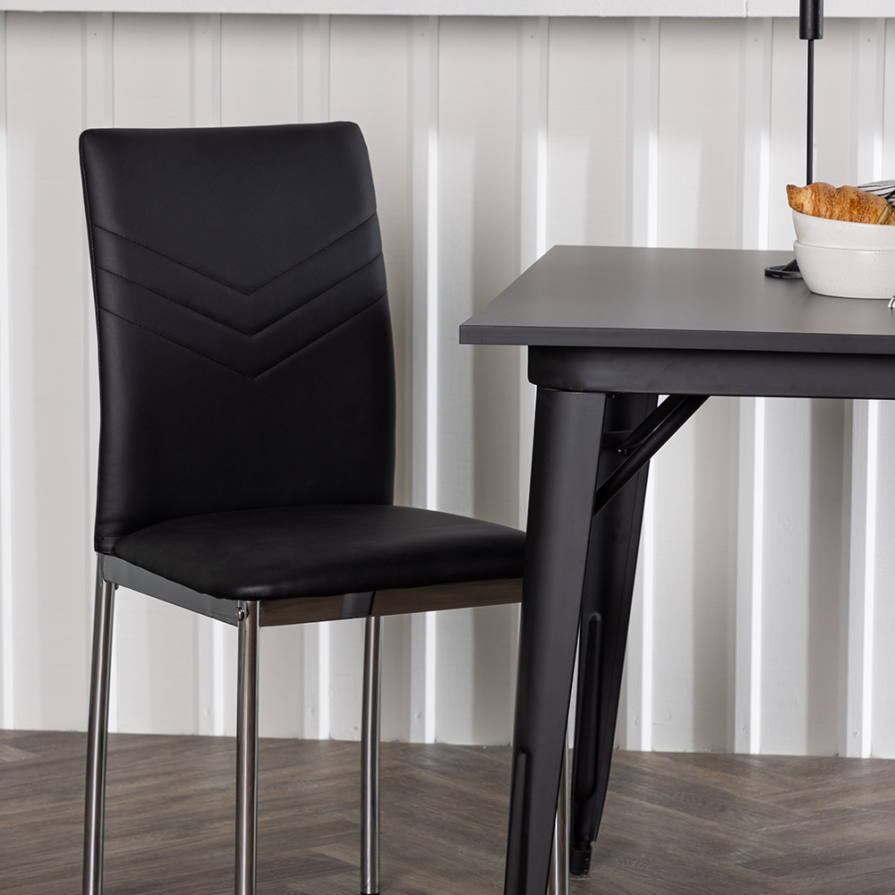 Spisegruppe Venture Home Tempe med 2 stk Lily Stoler