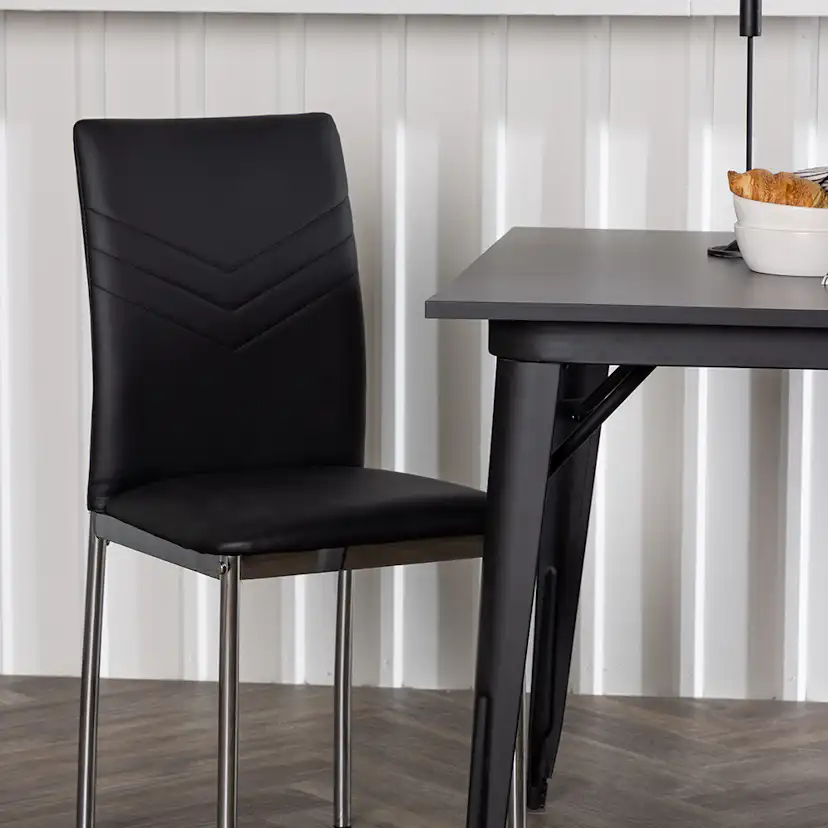 Spisegruppe Venture Home Tempe med 2 stk Lily Stoler