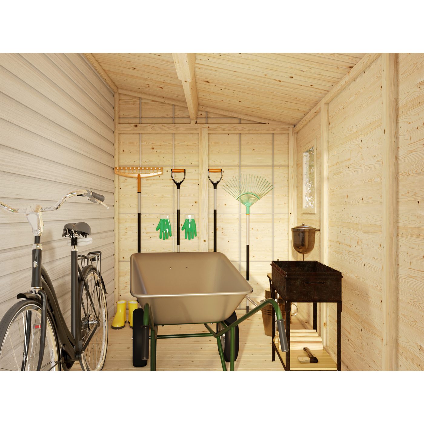 Redskapsbod Palmako Mia 5,4 m2
