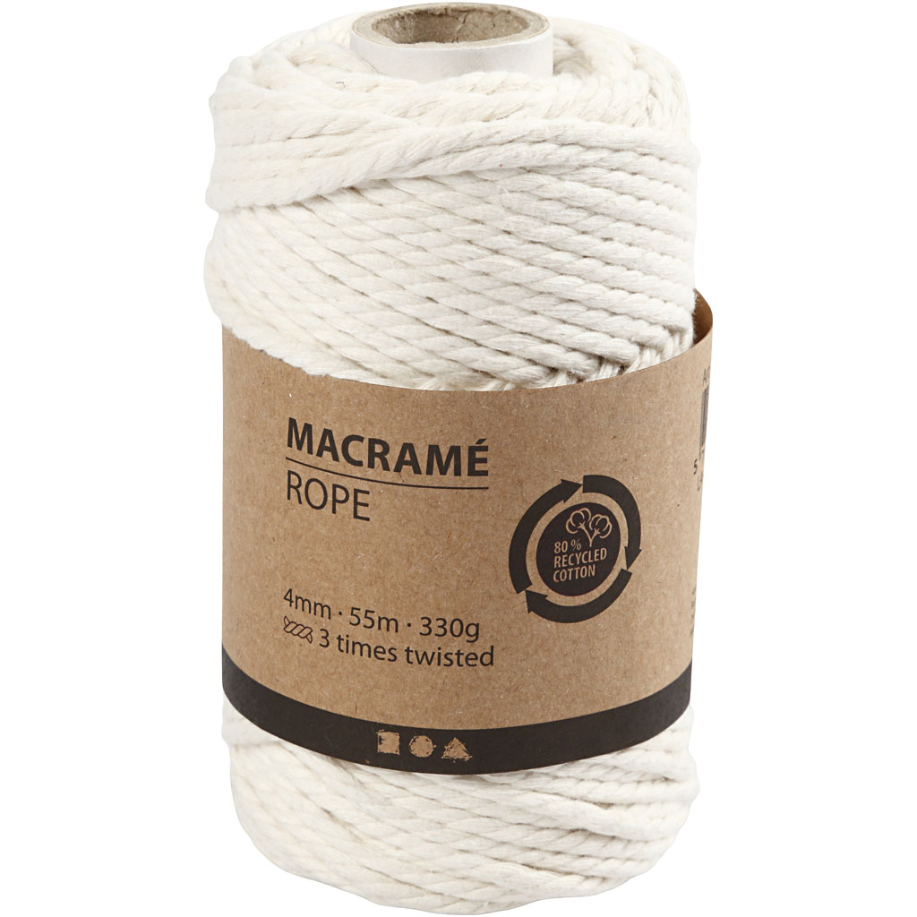 Makramégarn Creativ Company 55 m D4 mm 330 g/1 Rl