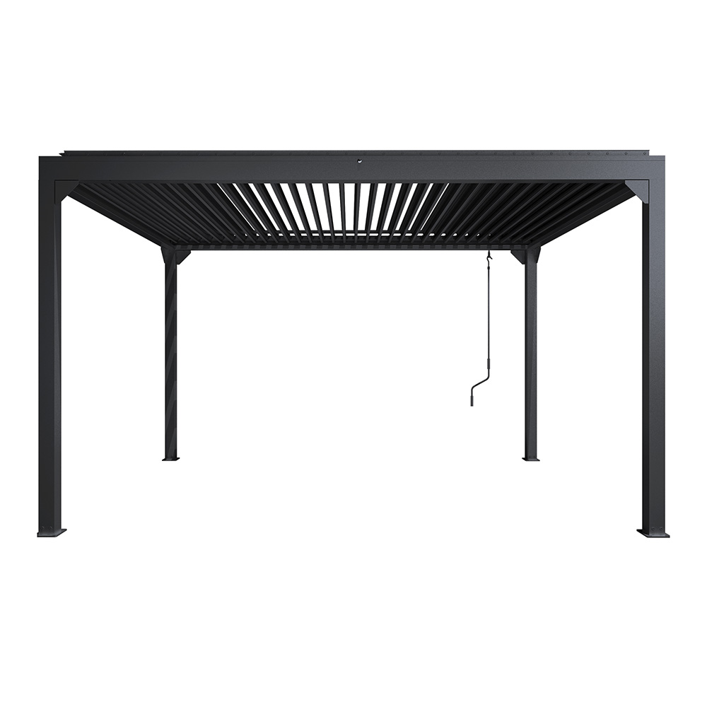 Pergola Metalcraft Åpningsbare taklameller 3x4 m
