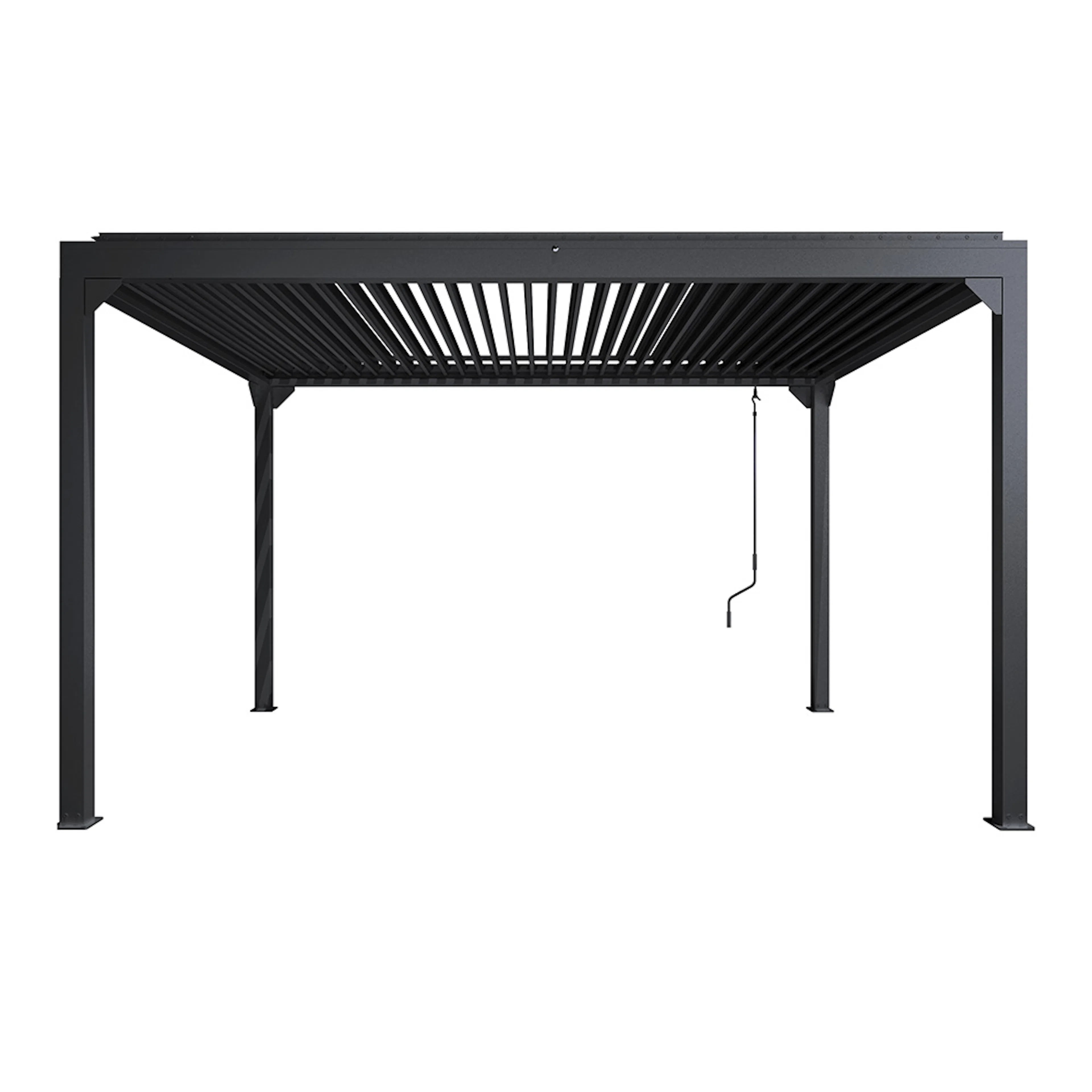 Pergola Metalcraft Åpningsbare taklameller 3x4 m