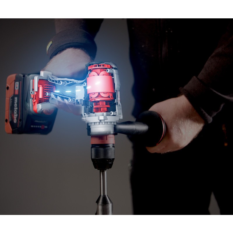 Combosett Metabo 18V BS + SSW + WBQ + BSA 2 X 10,0AH LIHD
