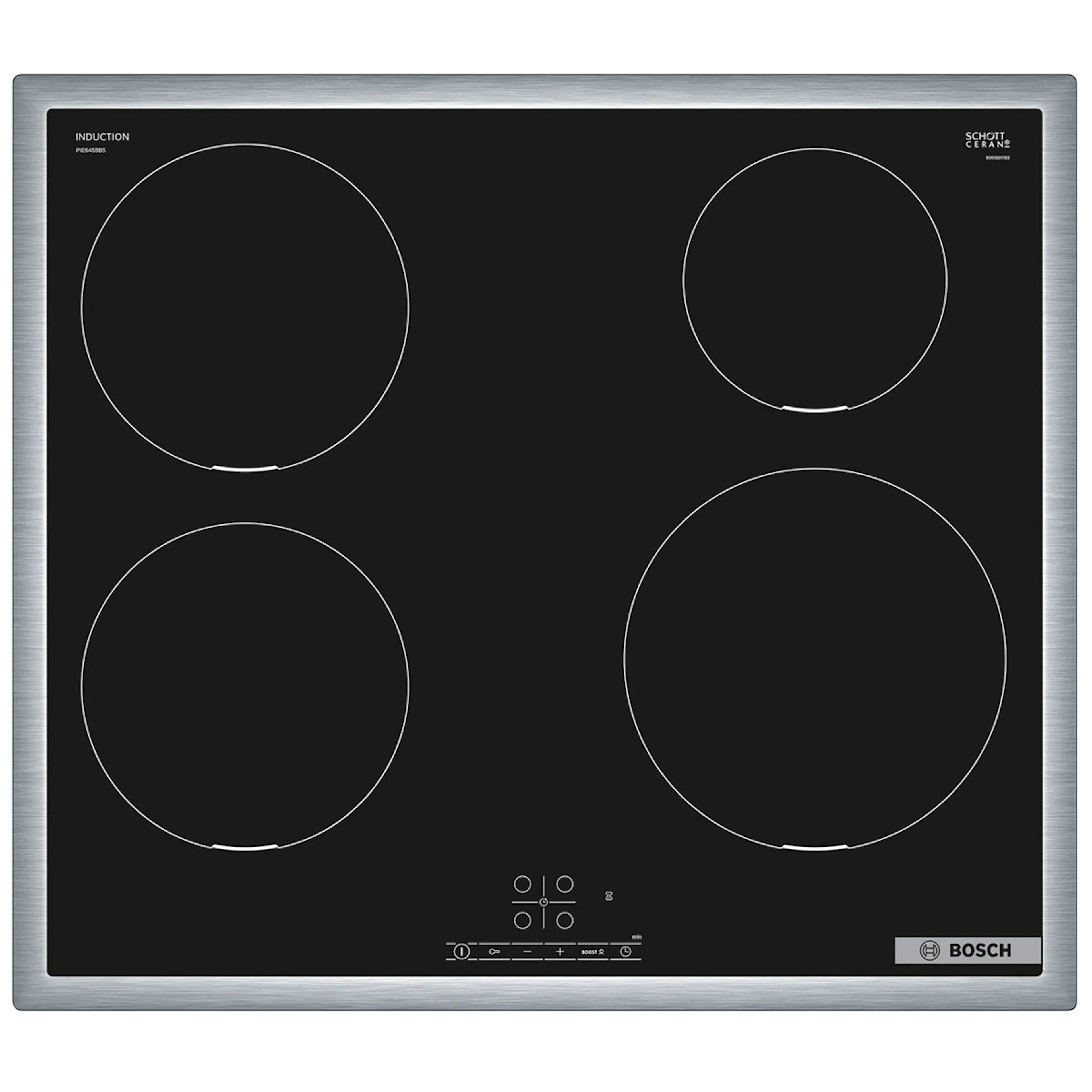 Induksjonstopp Bosch PIE645BB5E Serie 4