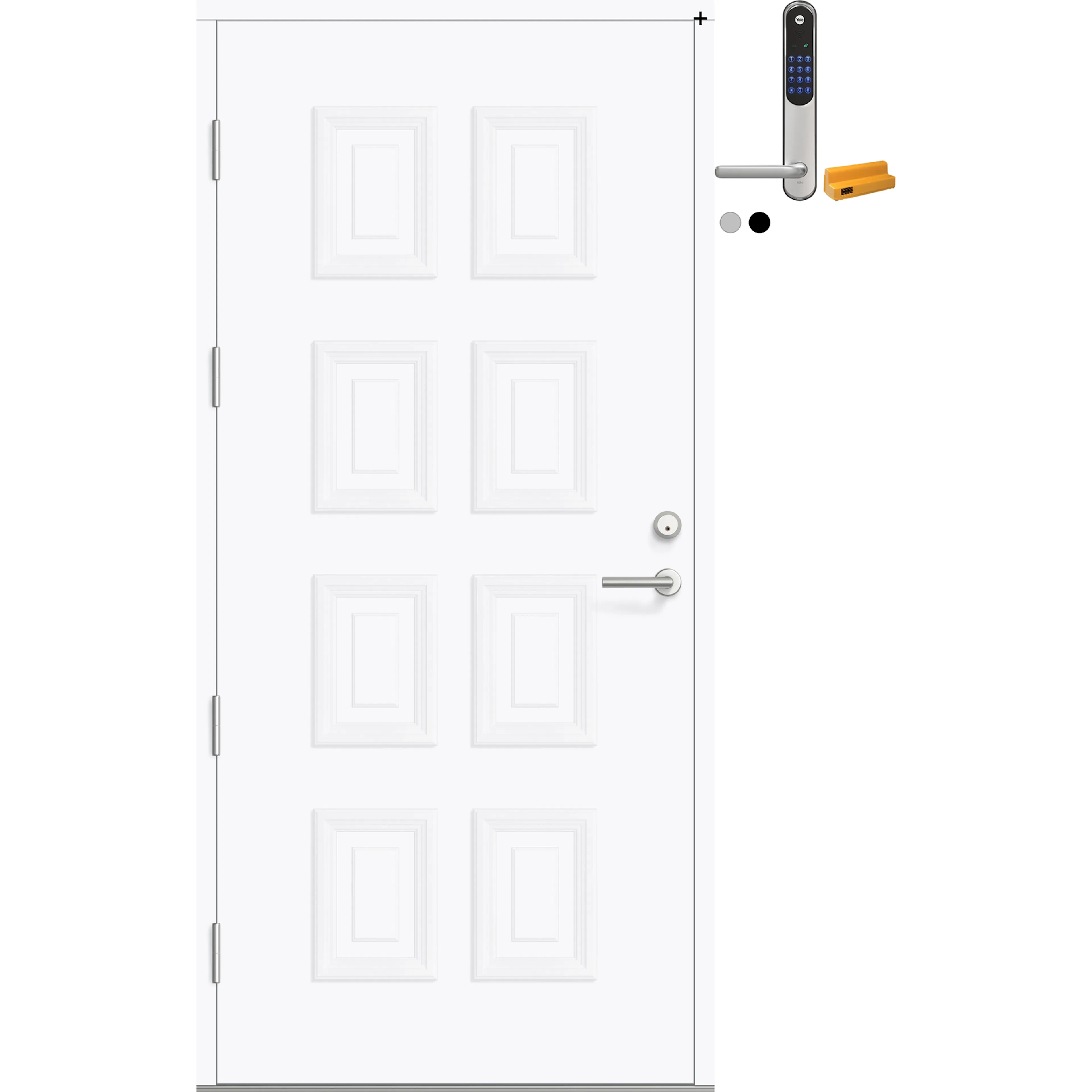 NCS S-0500-N, Klassisk Hvit