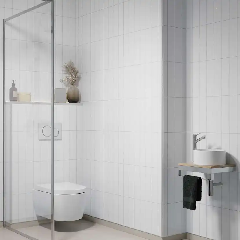 Baderomspanel Fibo 3091-M0830 Denver White