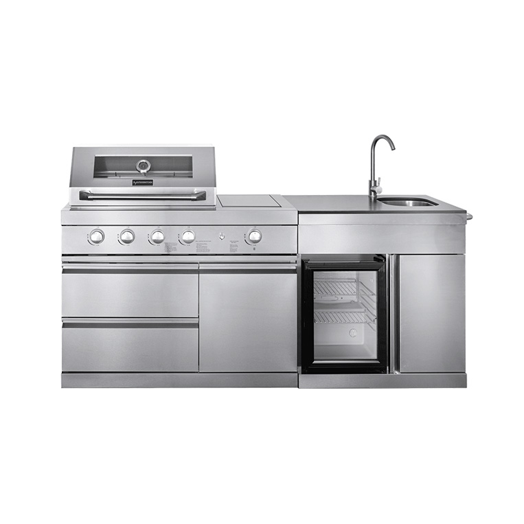 Frittstående Utekjøkken Myoutdoorkitchen Pure Compact Rustfritt Stål