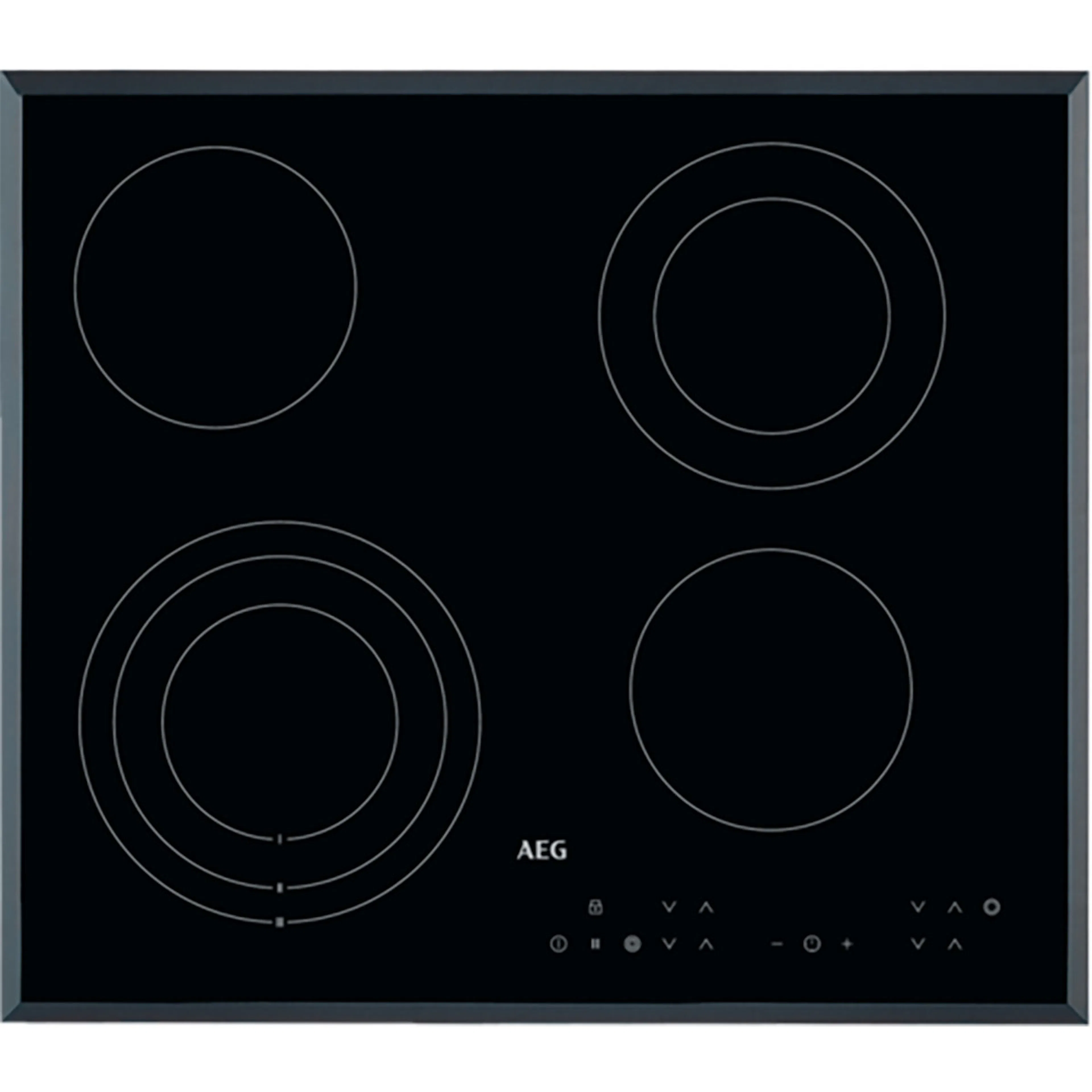 Glasskeramisk Platetopp AEG HK634030FB