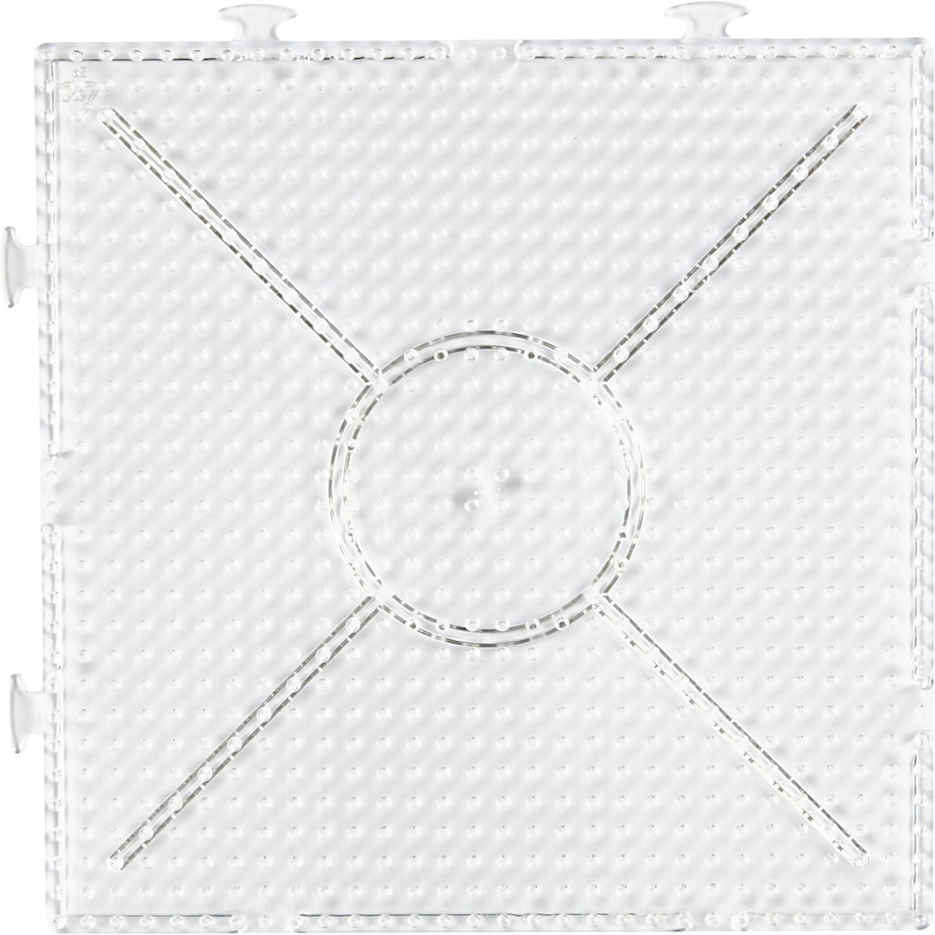 Perleplate Creativ Company Str 15x15 cm