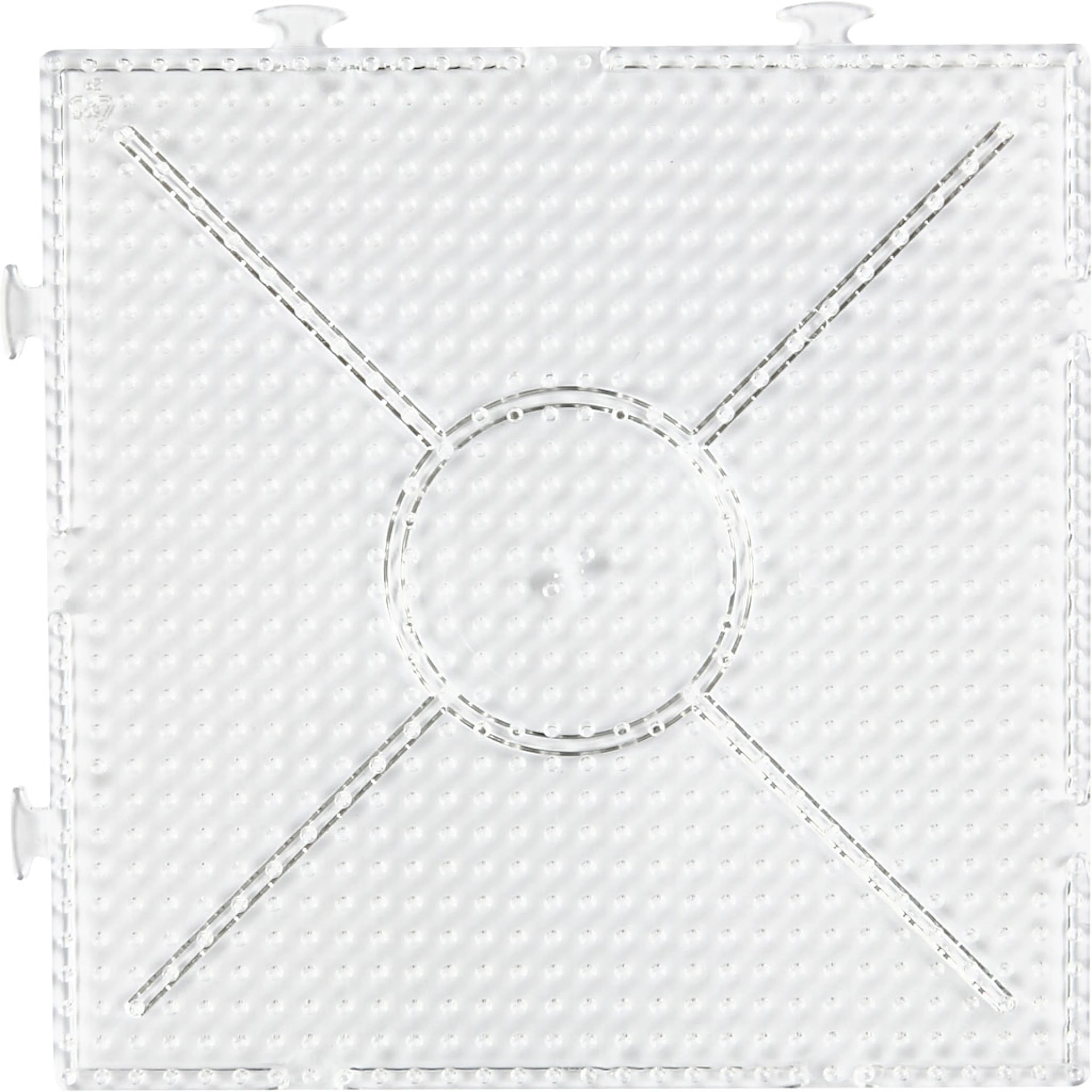 Perleplate Creativ Company Str 15x15 cm