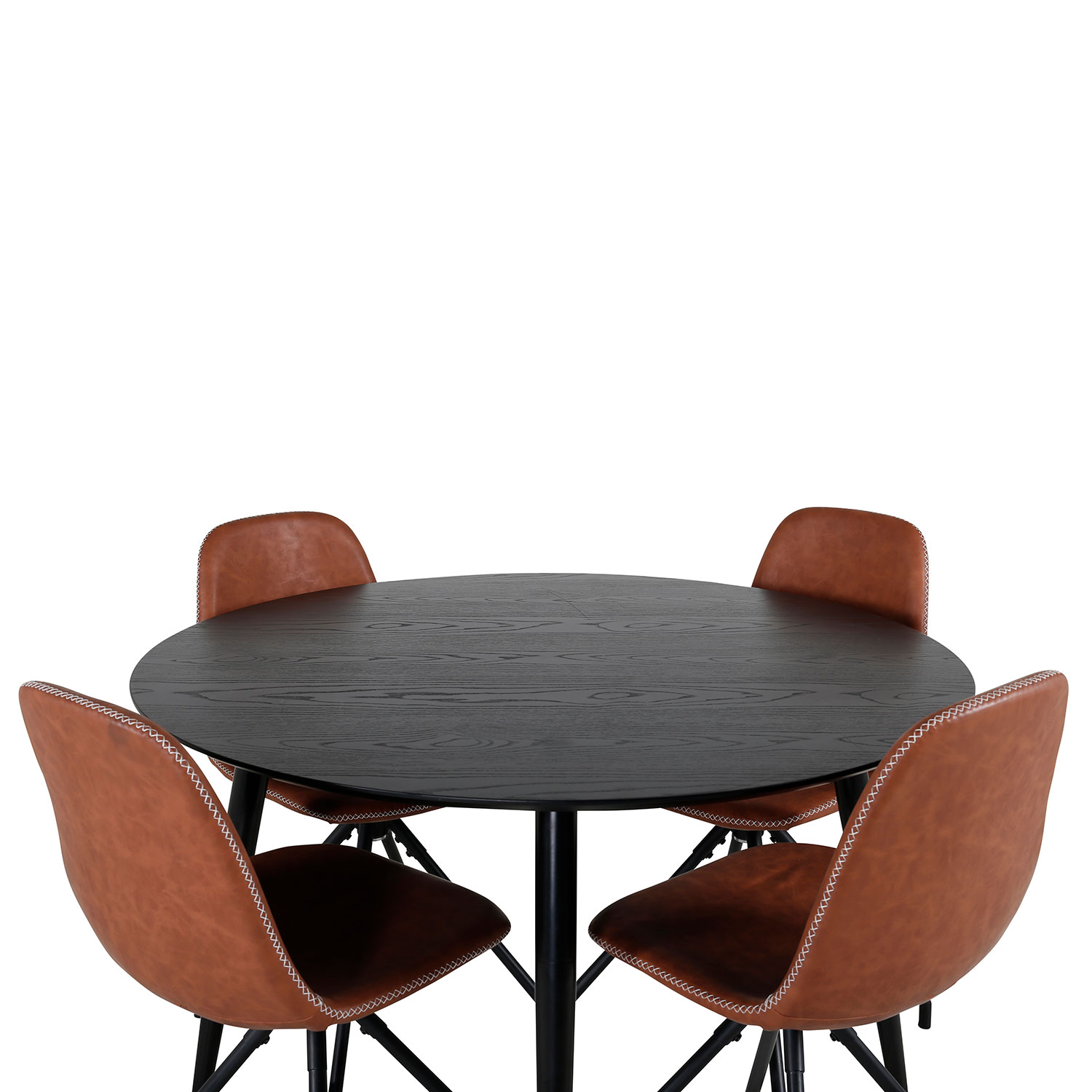 Spisegruppe Venture Home Dipp med 4 Polar Spin Stoler