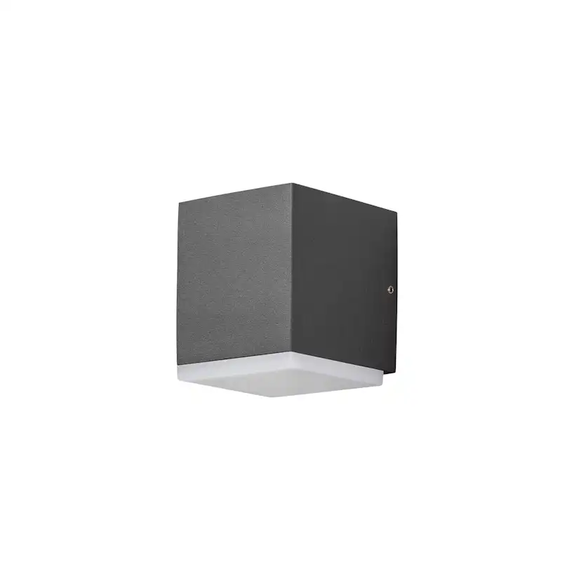 Vegglampe Gnosjö Konstsmide Monza Kub High Power LED