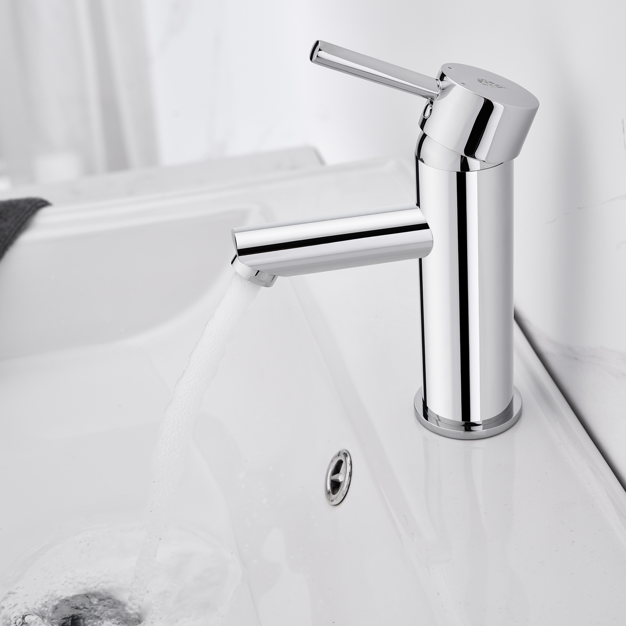 Tvättställsblandare Bathlife Rena Krom Krom