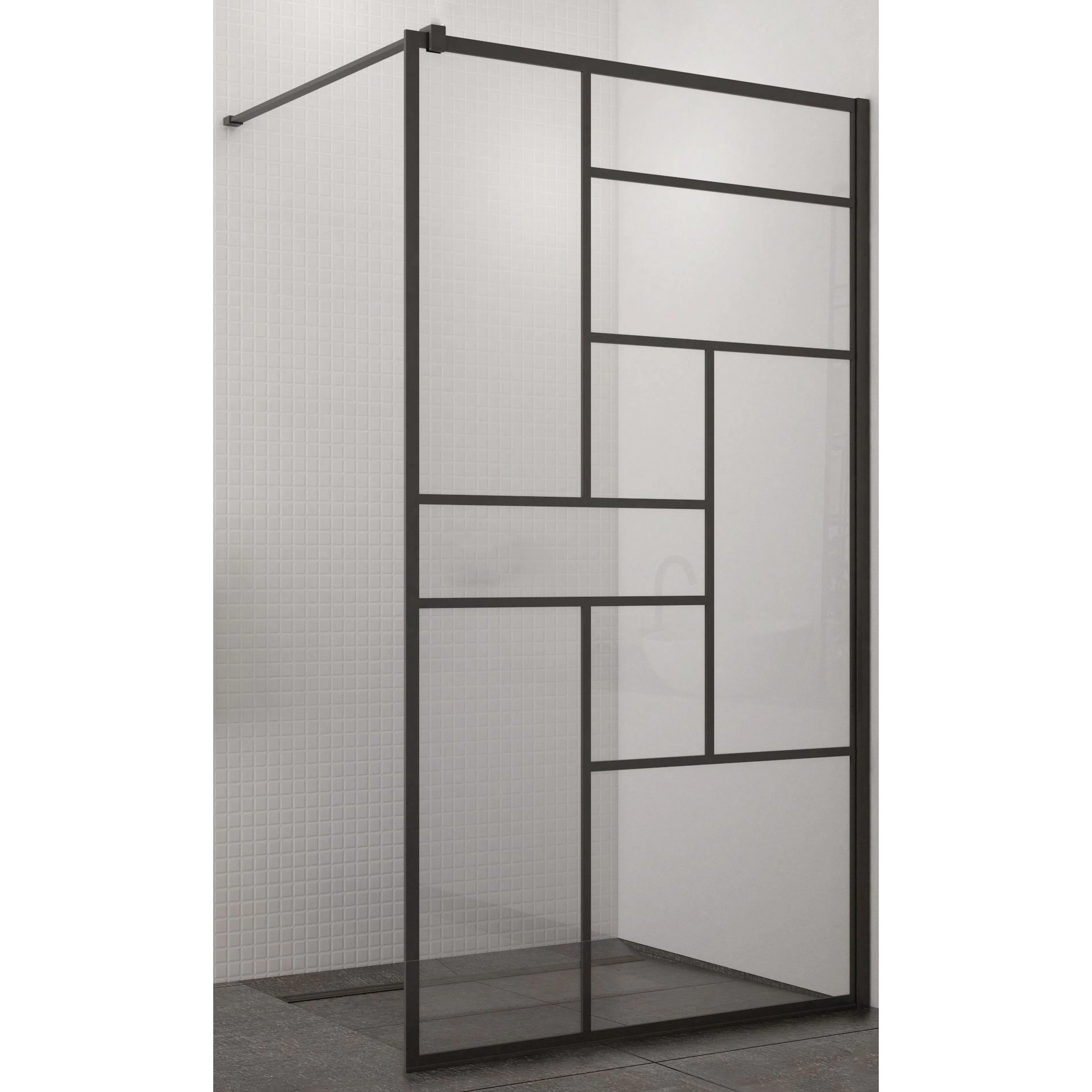 Duschvägg SanSwiss STR4P / Easy Loft 73