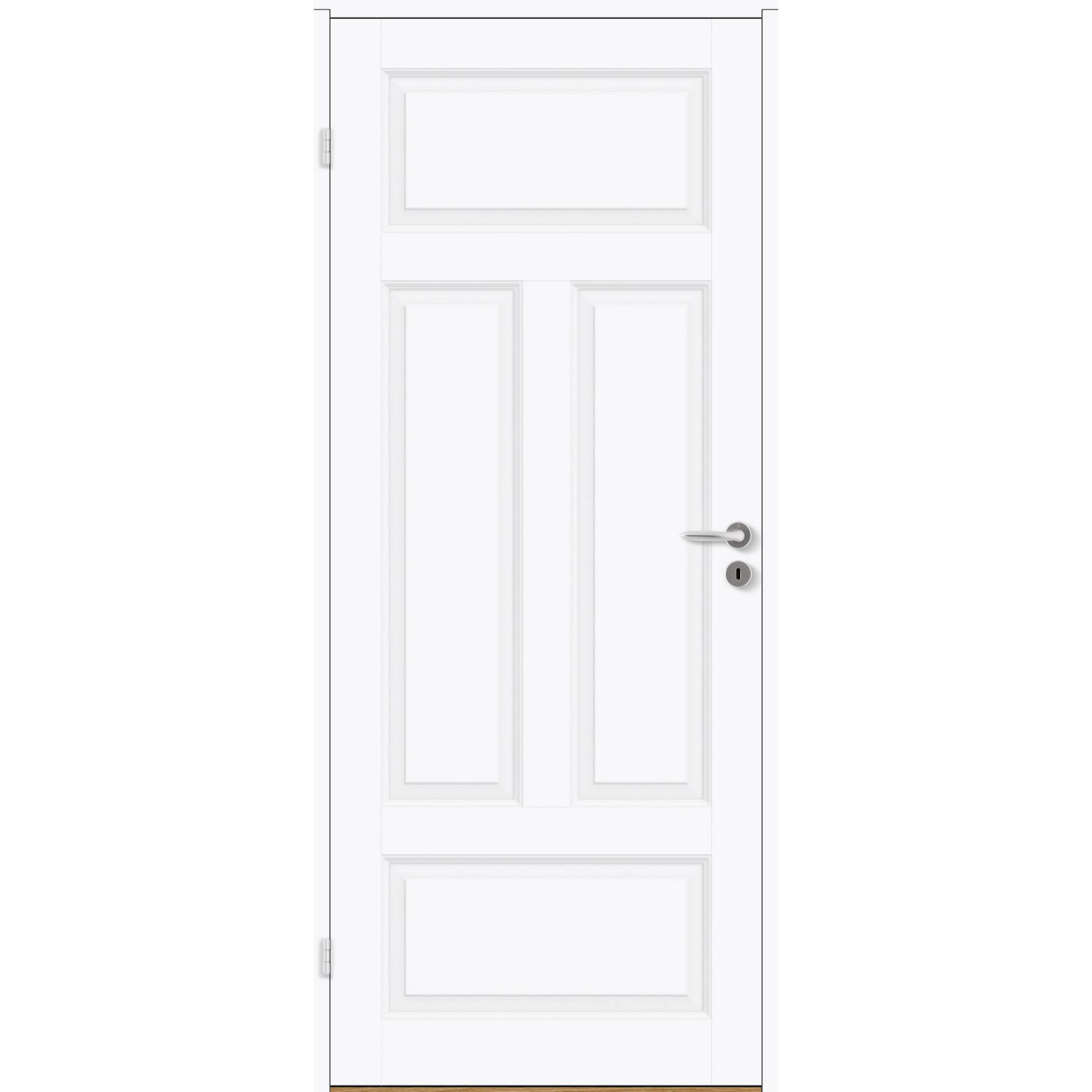 DØRBL ID THOMAS 7X19 KL HV BxH: 70x190 (dørbladmål: 62,5x184), NCS S-0500-N, Klassisk Hvit