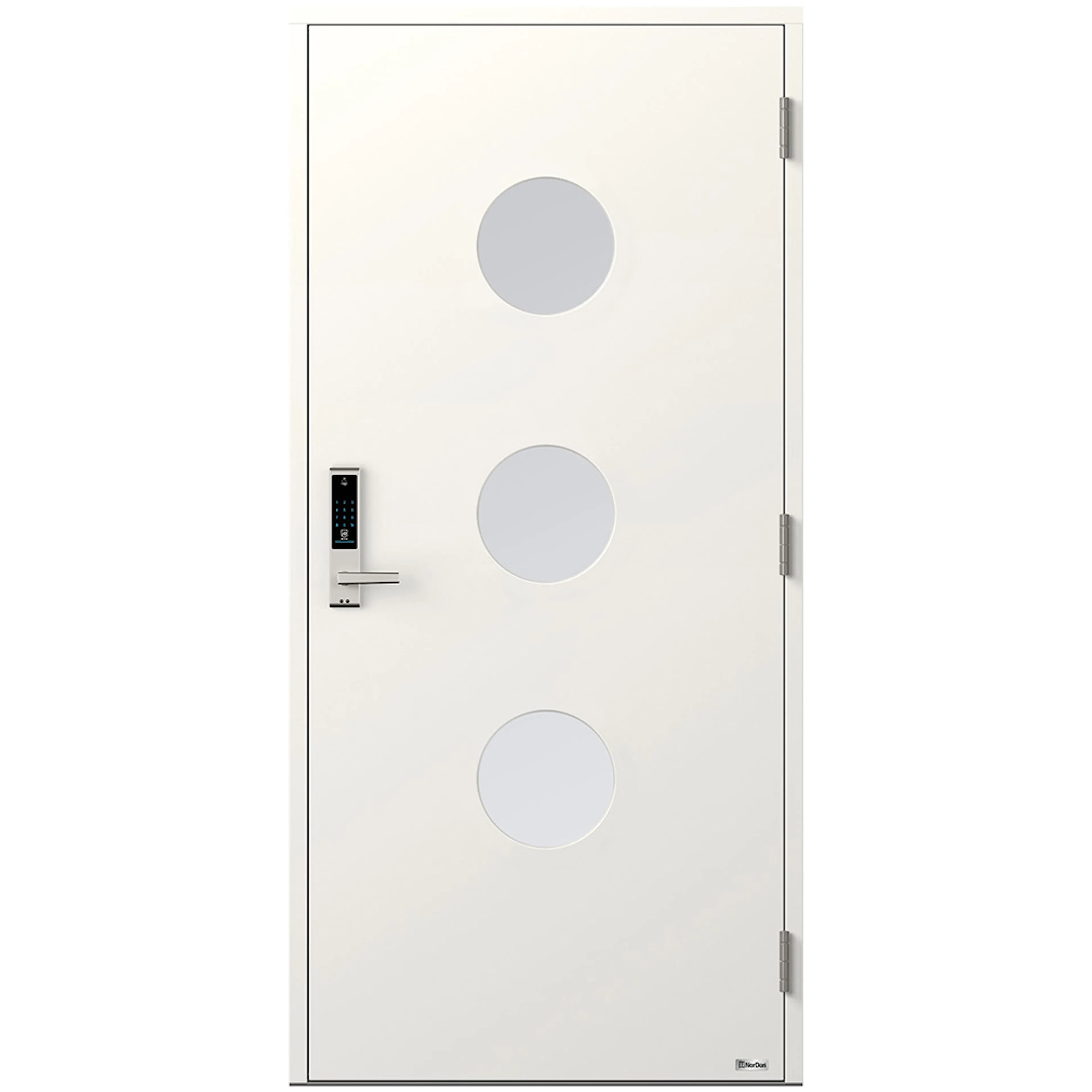 Ytterdør NorDan Måna 3 Design med ID Lock