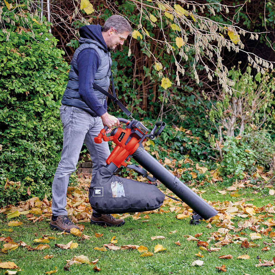 Løvblåser Einhell GE-CL 36/230 Li E Solo uten Batteri