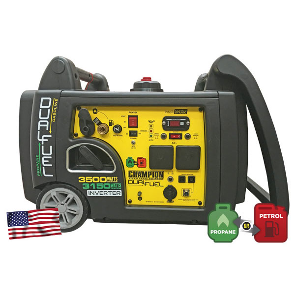 Inverter Strømaggregat Champion Generators 73001i 3,5kW Dual Fuel