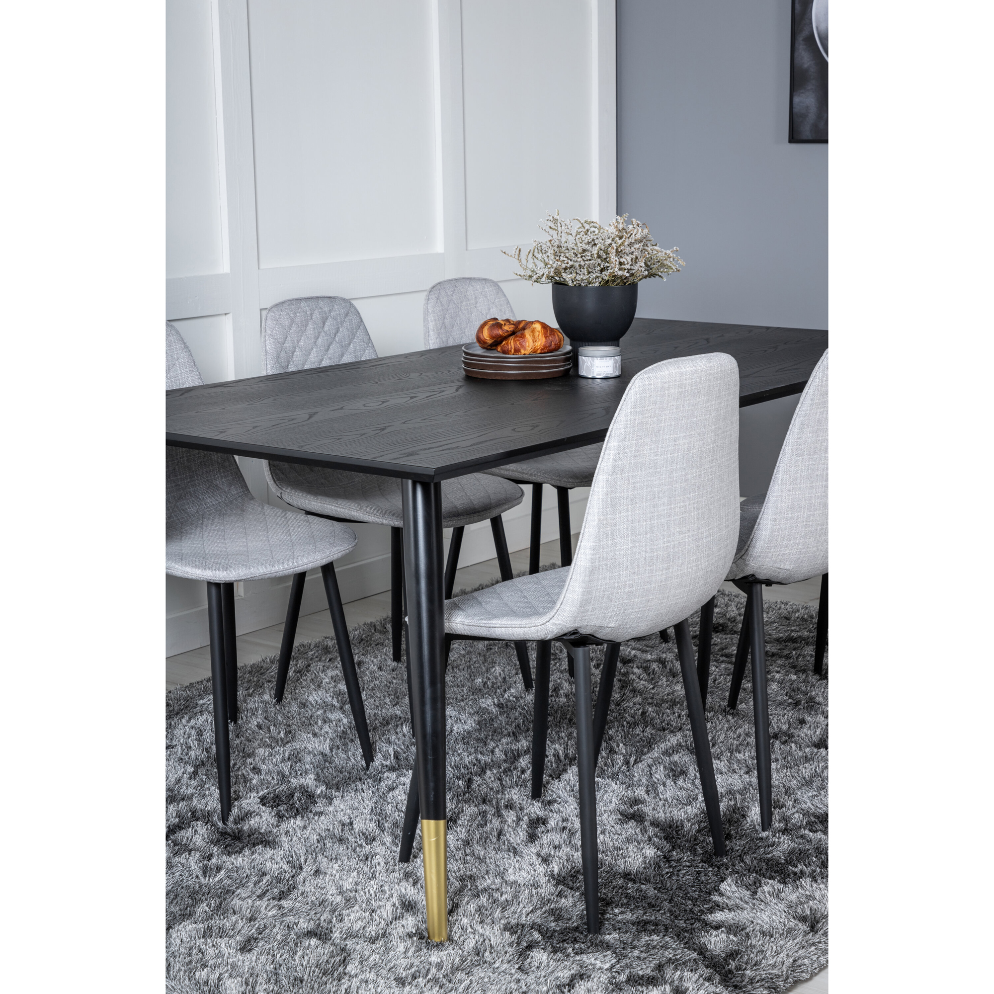 Spisegruppe Venture Home Dipp med 6 Polar Stitches Stoler