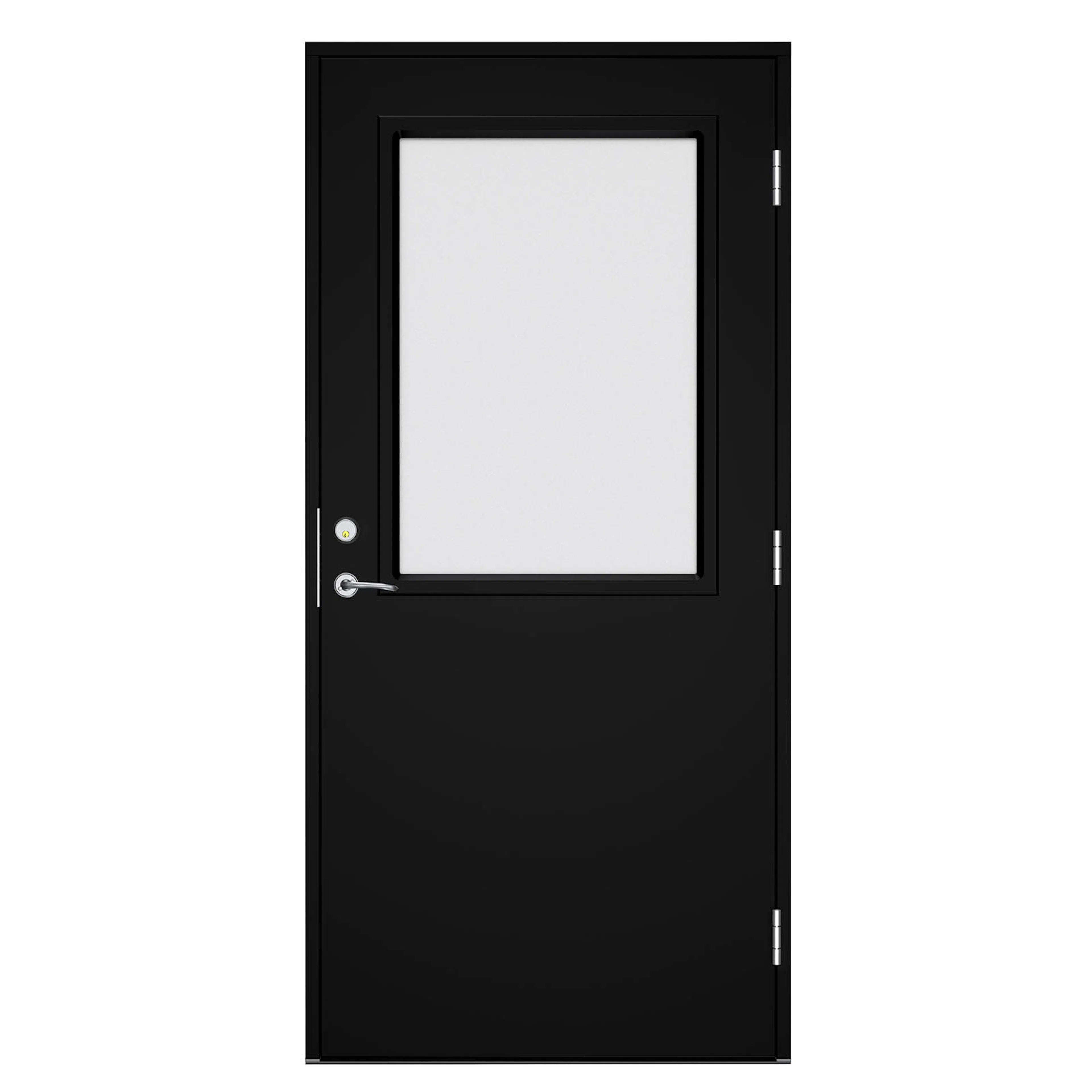 Ytterdør Swedoor Advance-Line Vision AuroraBxH: 100x200 cm. Vänster. NCS-S-9000-N