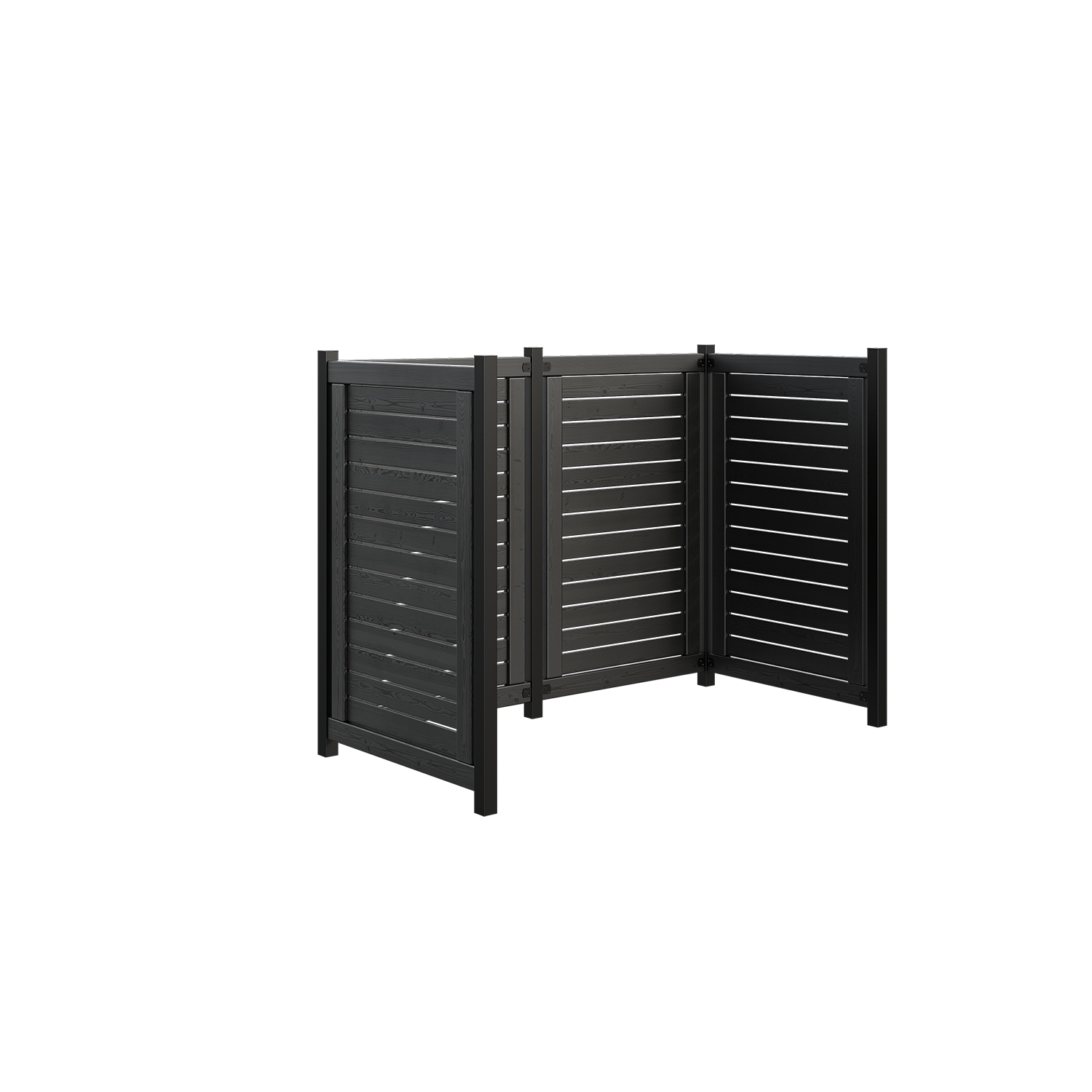 Renovasjonsskjul PLUS Lund 165×85×124 cm