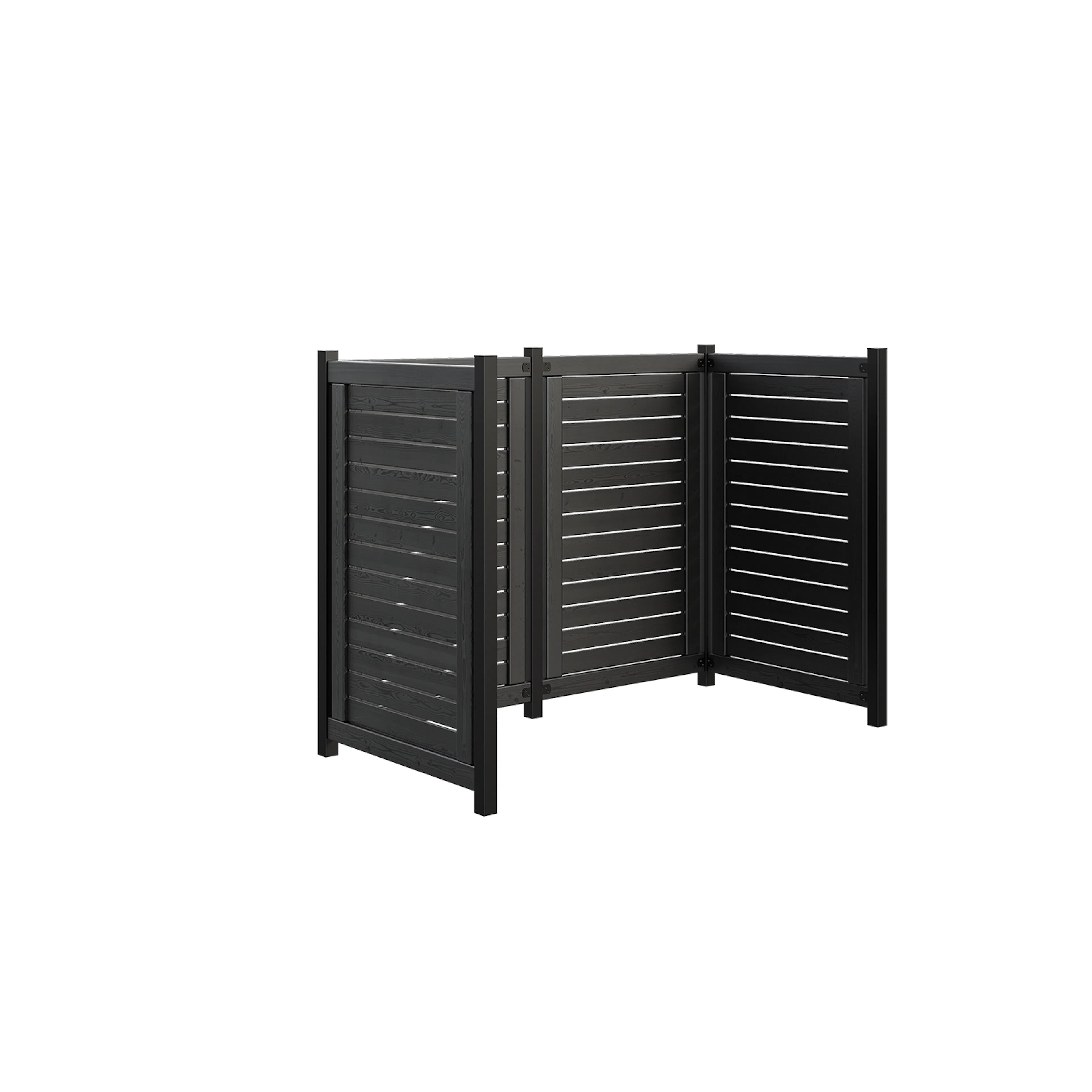 Renovasjonsskjul PLUS Lund 165×85×124 cm