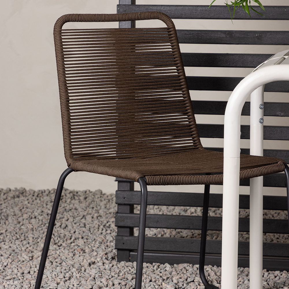Cafégruppe Venture Home Borneo Bord med 2 Lindos Stoler