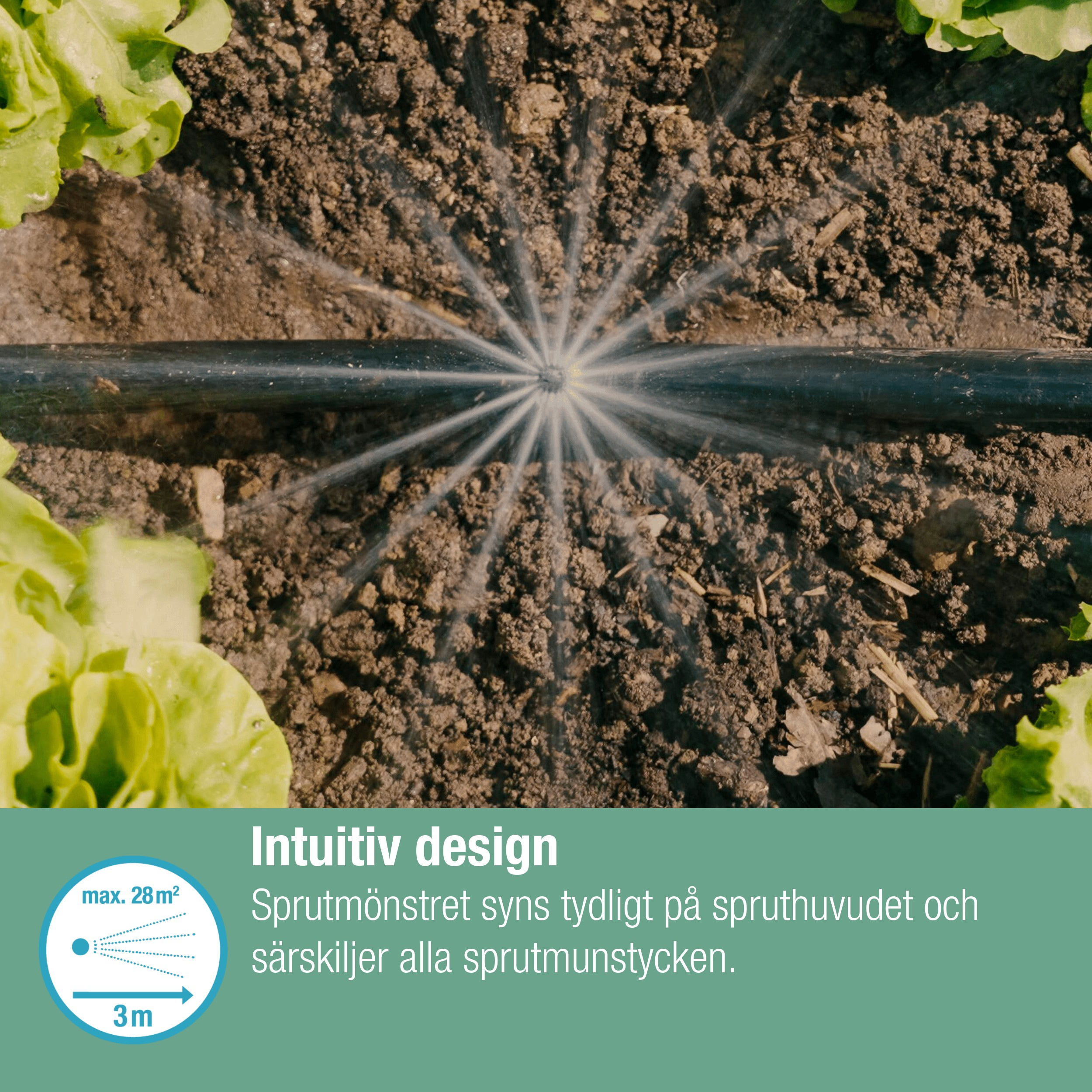 Sprederdyse Gardena Micro 360°