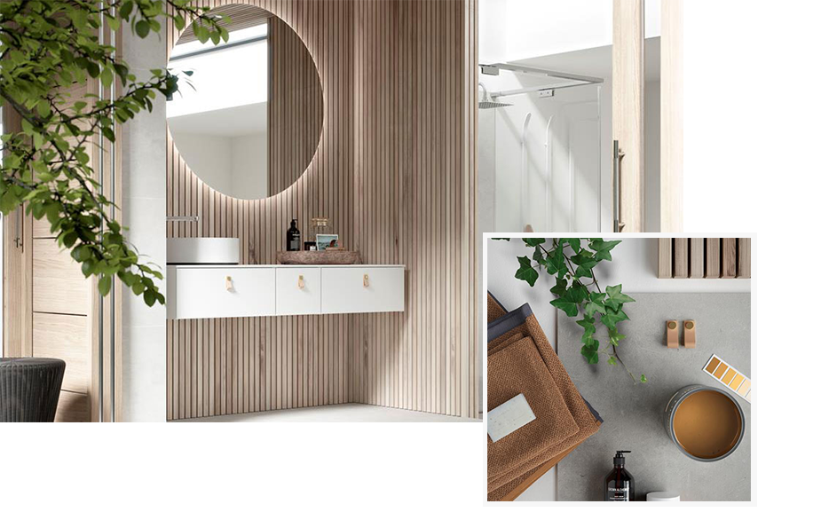 INR Kommod Air & Spegel Loox till badrummet