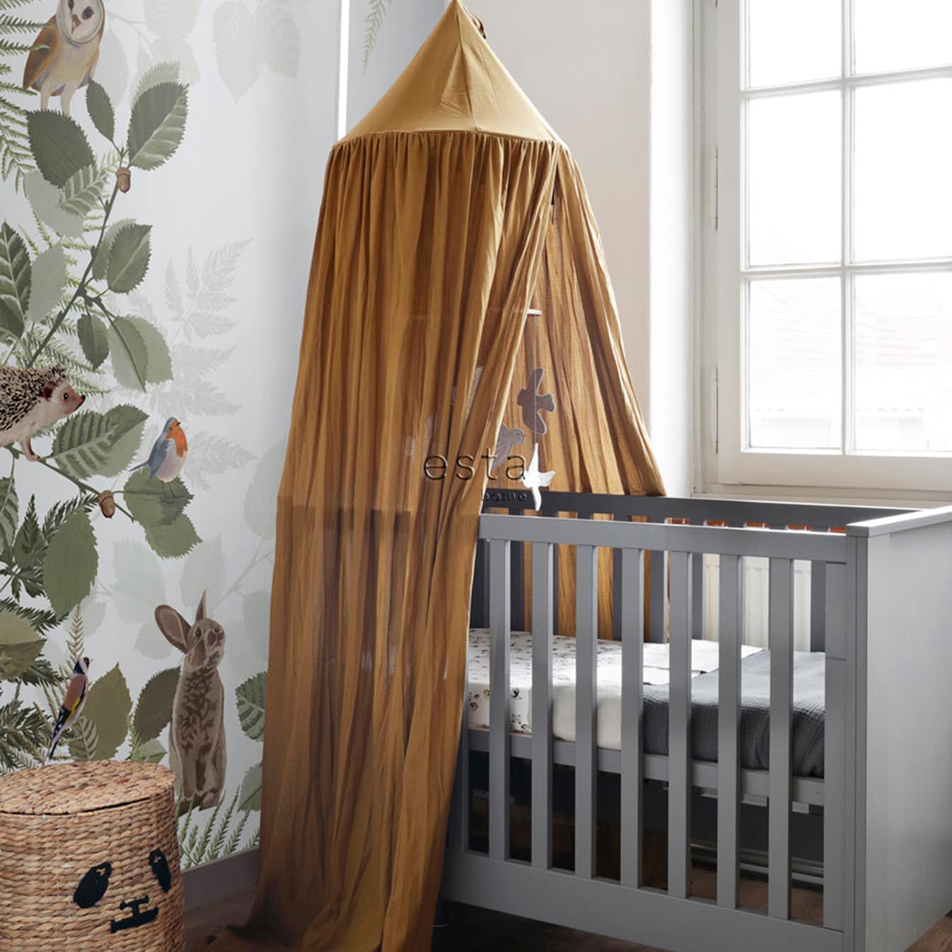 tapet barnerom dyr bygghjemme