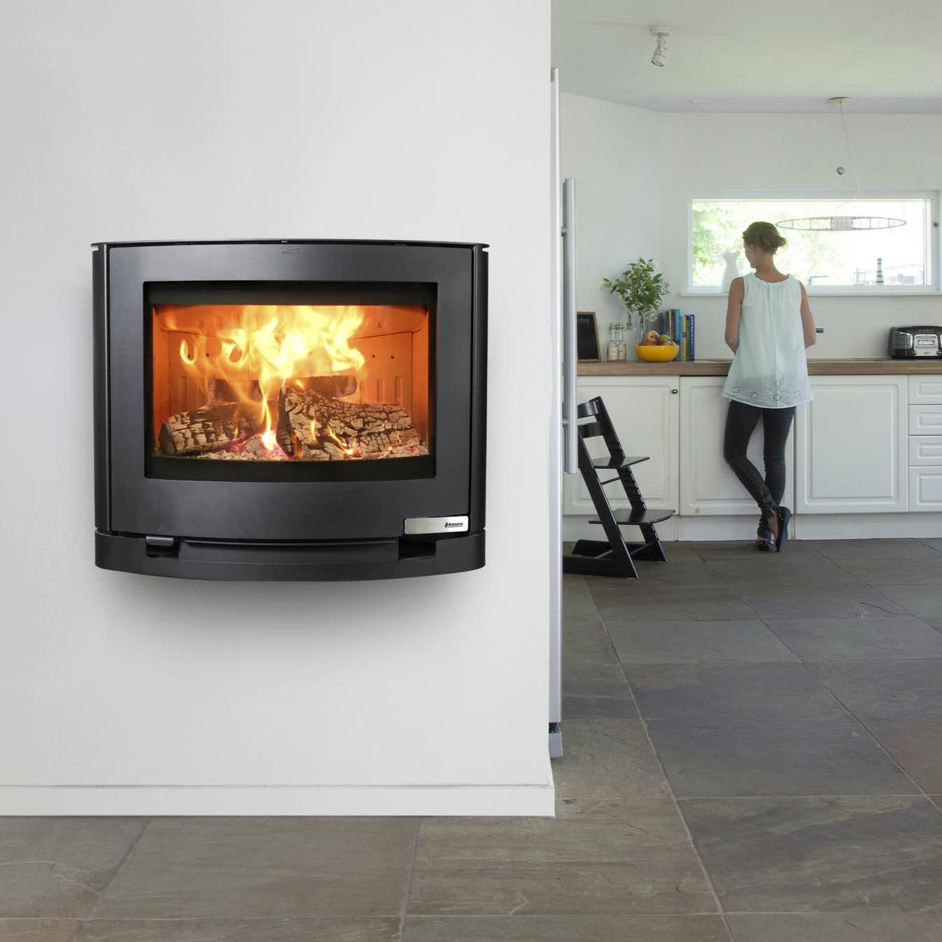 vegghengt peisovn Bygghjemme