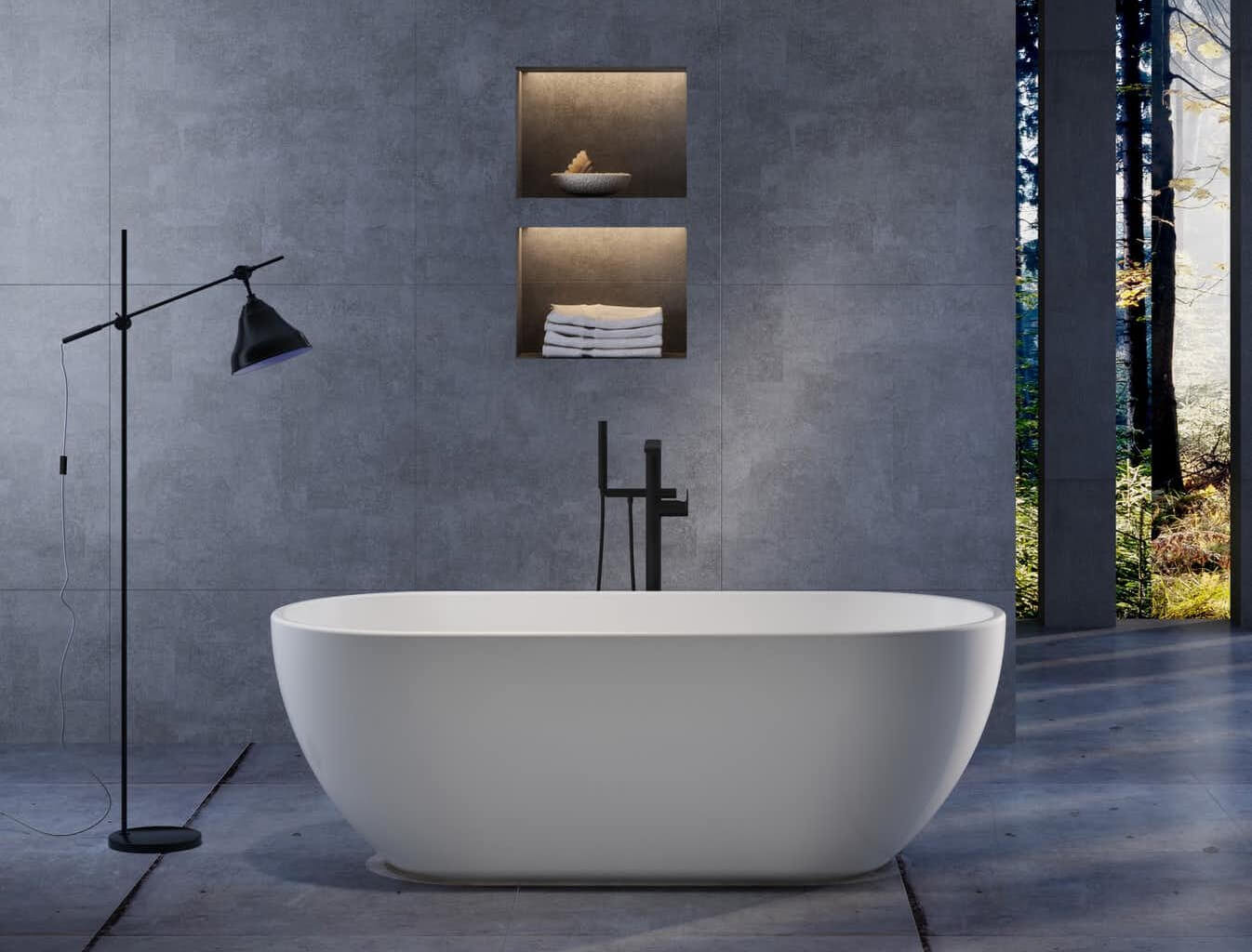 rimelig badekar frittstående